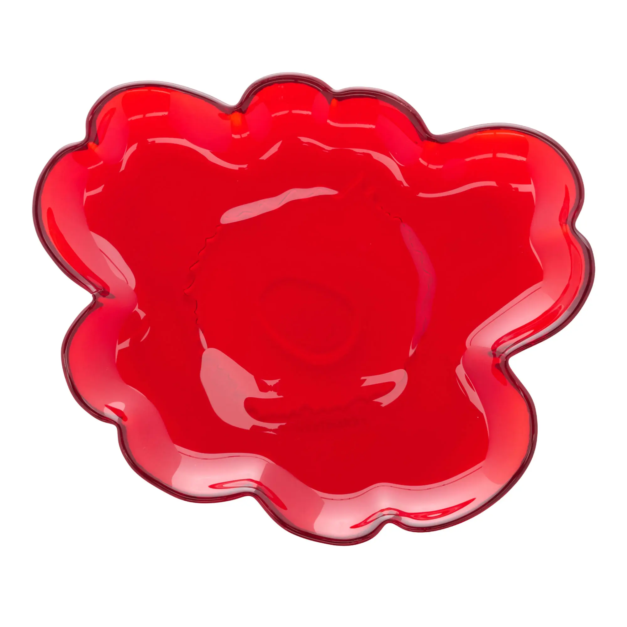 Unikko Glass tallerken 20 cm
