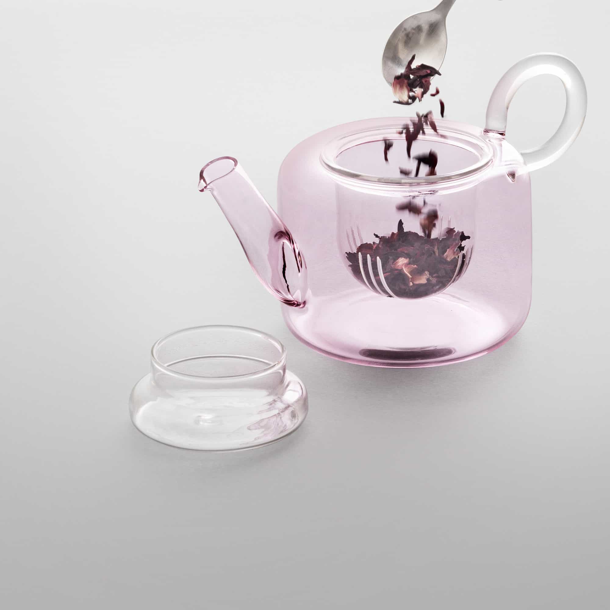 Piuma Small Teapot Pink - 60 cl