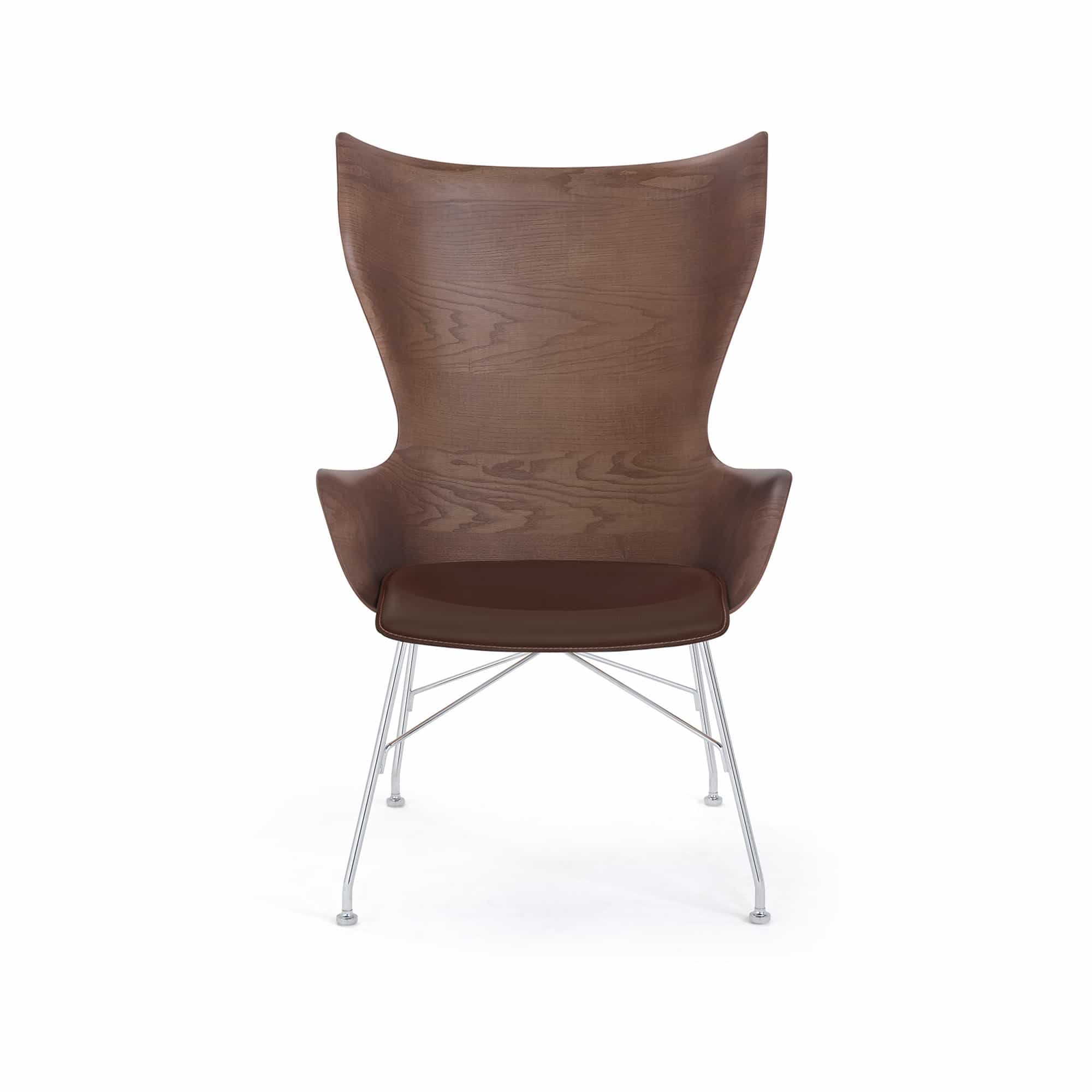 K/Wood Leather Seat