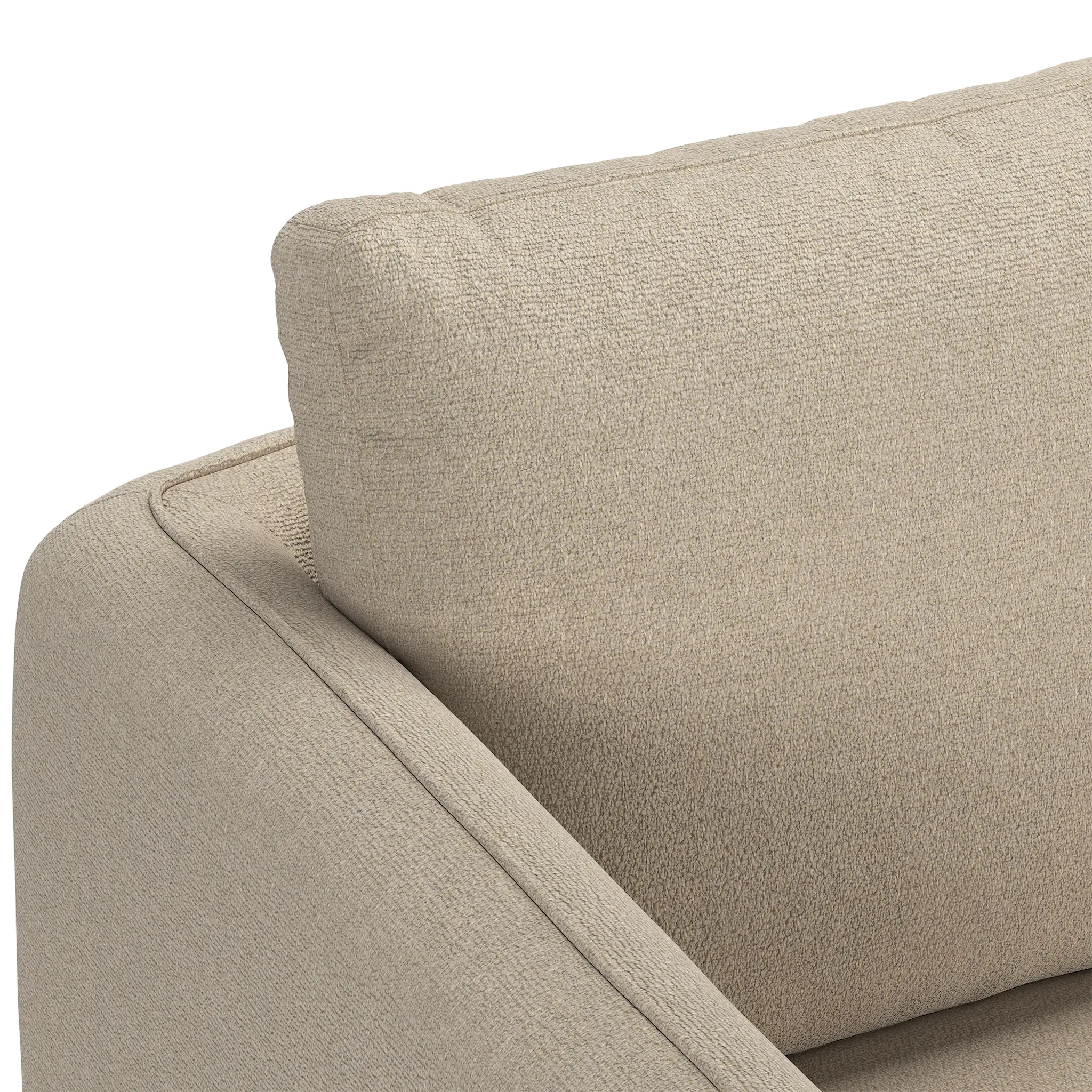 Pavarotti 02 3-seters sofa med fotskammel