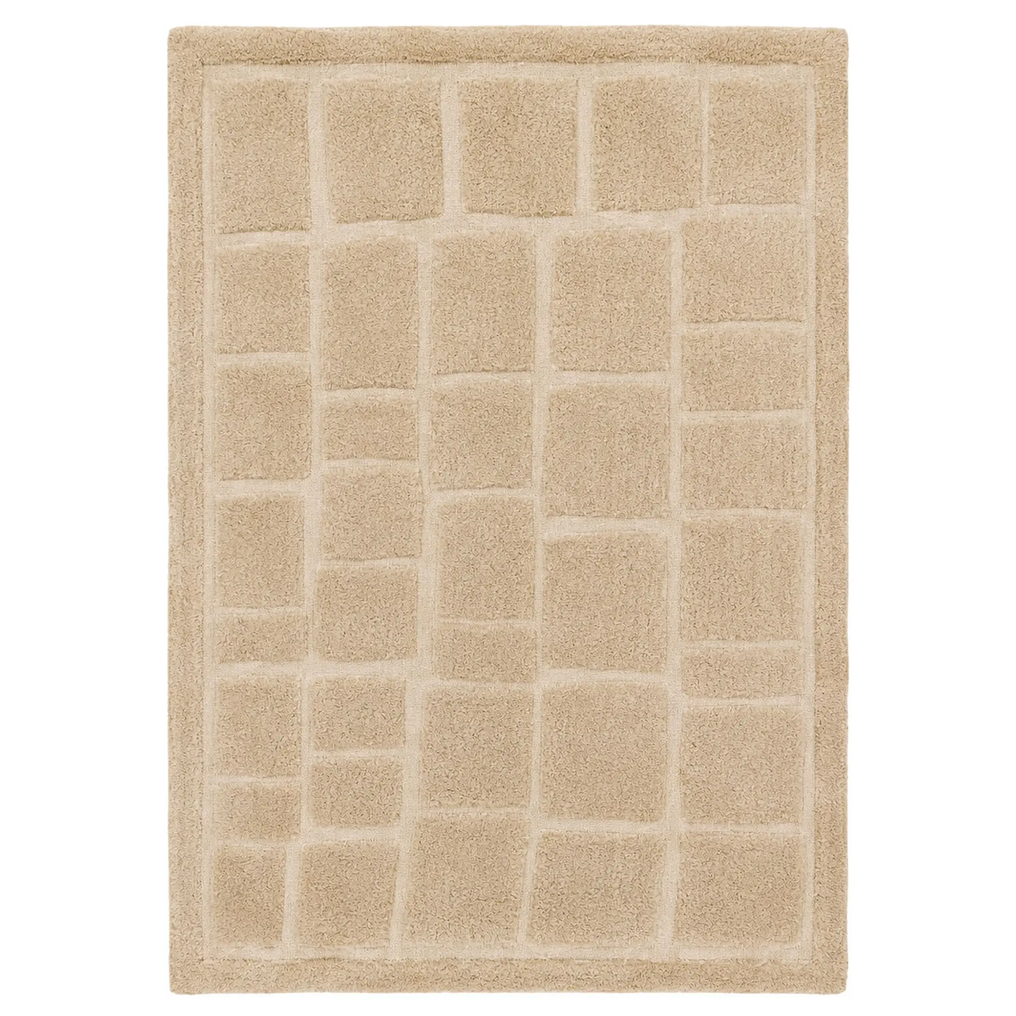 Wandel Caramel Beige ullteppe