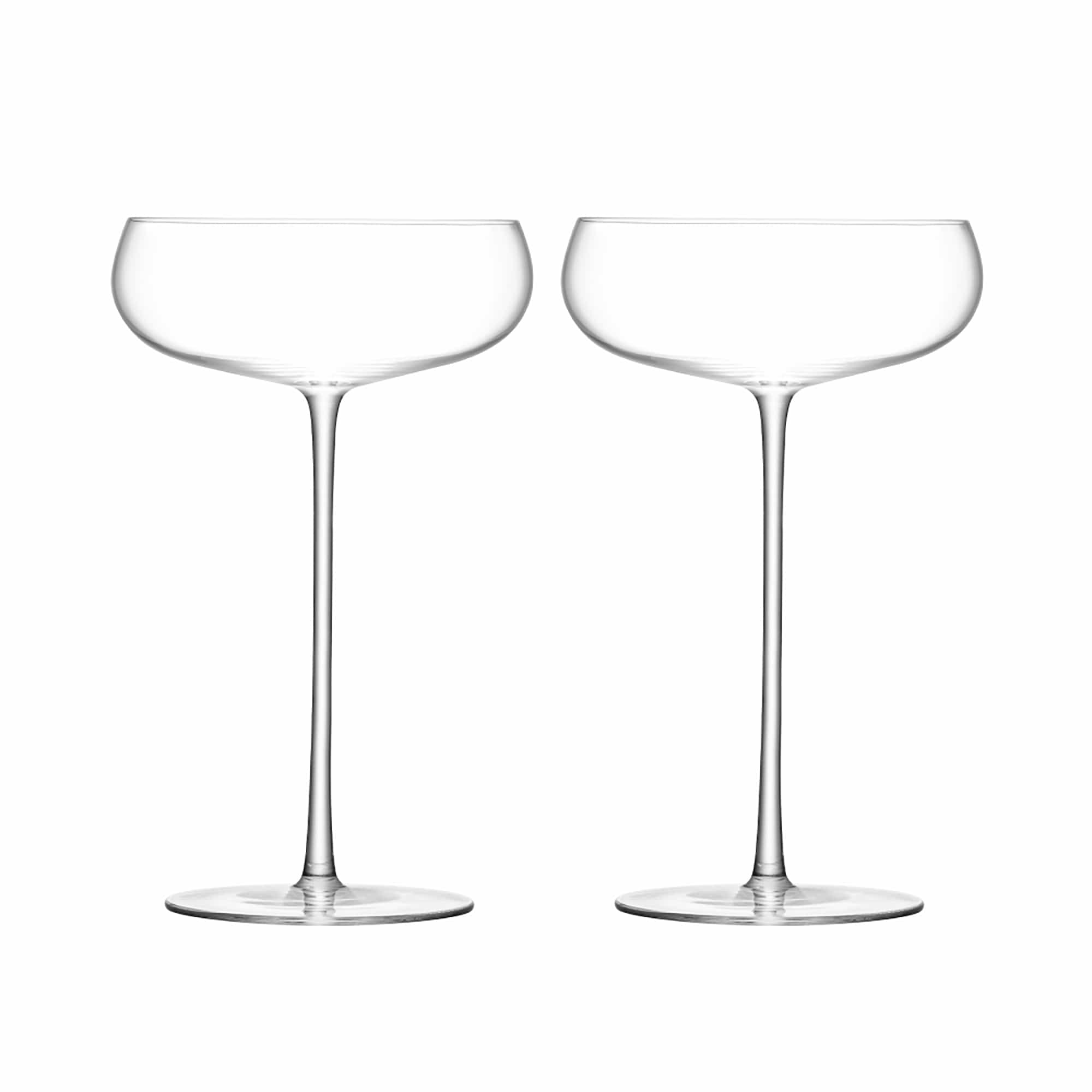Wine Culture Champagne Saucer - Set of 2 