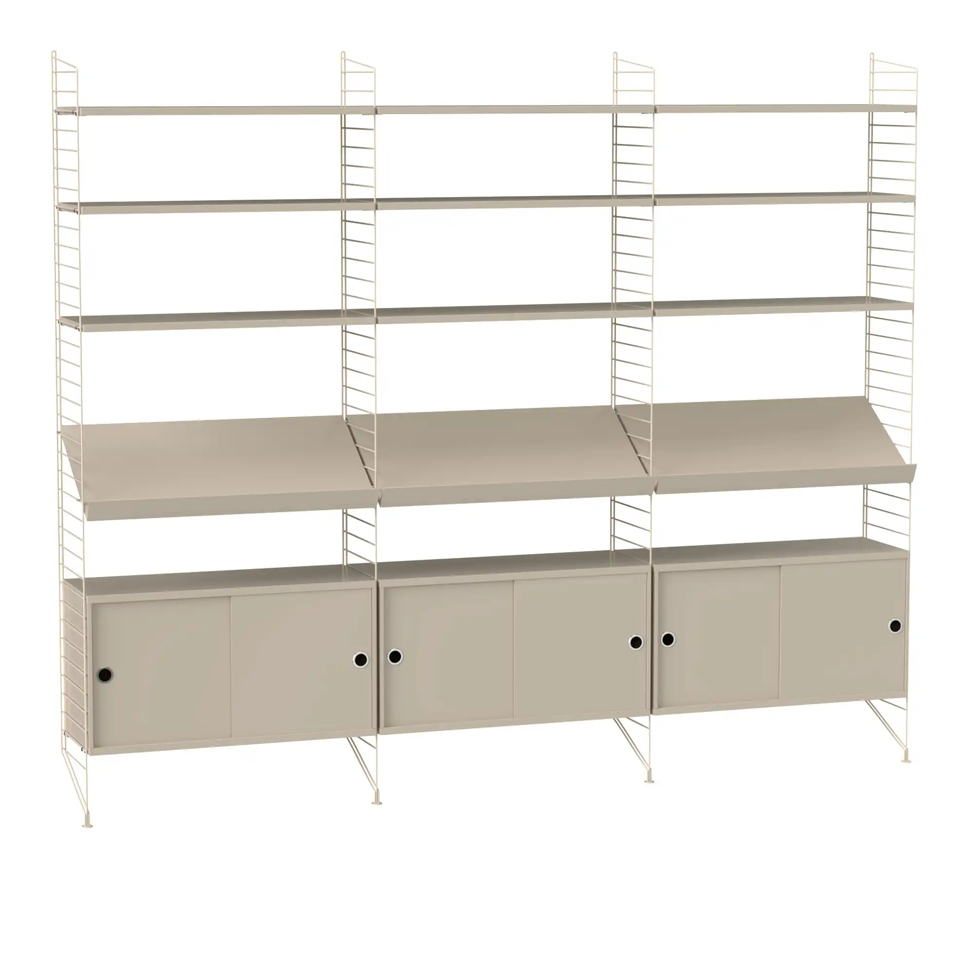 Stue hyllesystem G beige/beige