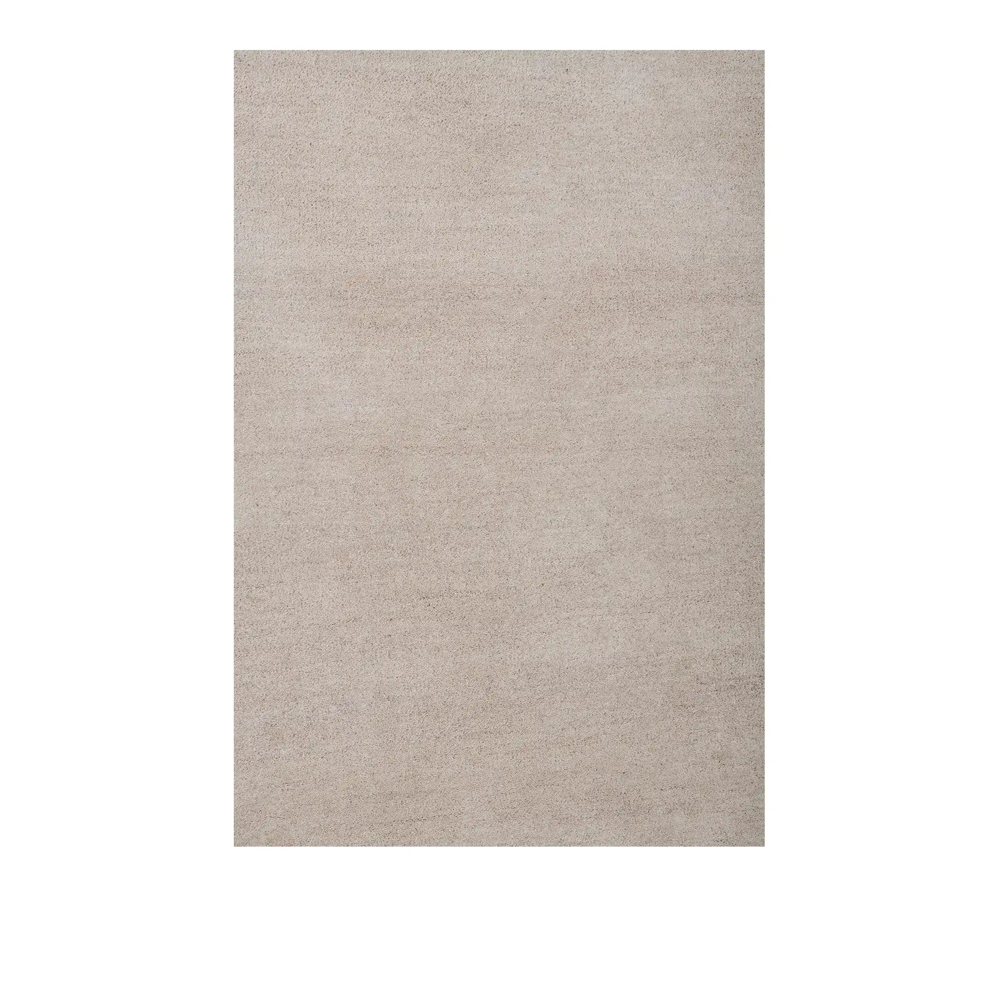 Solid Wool Soft Beige 3x4