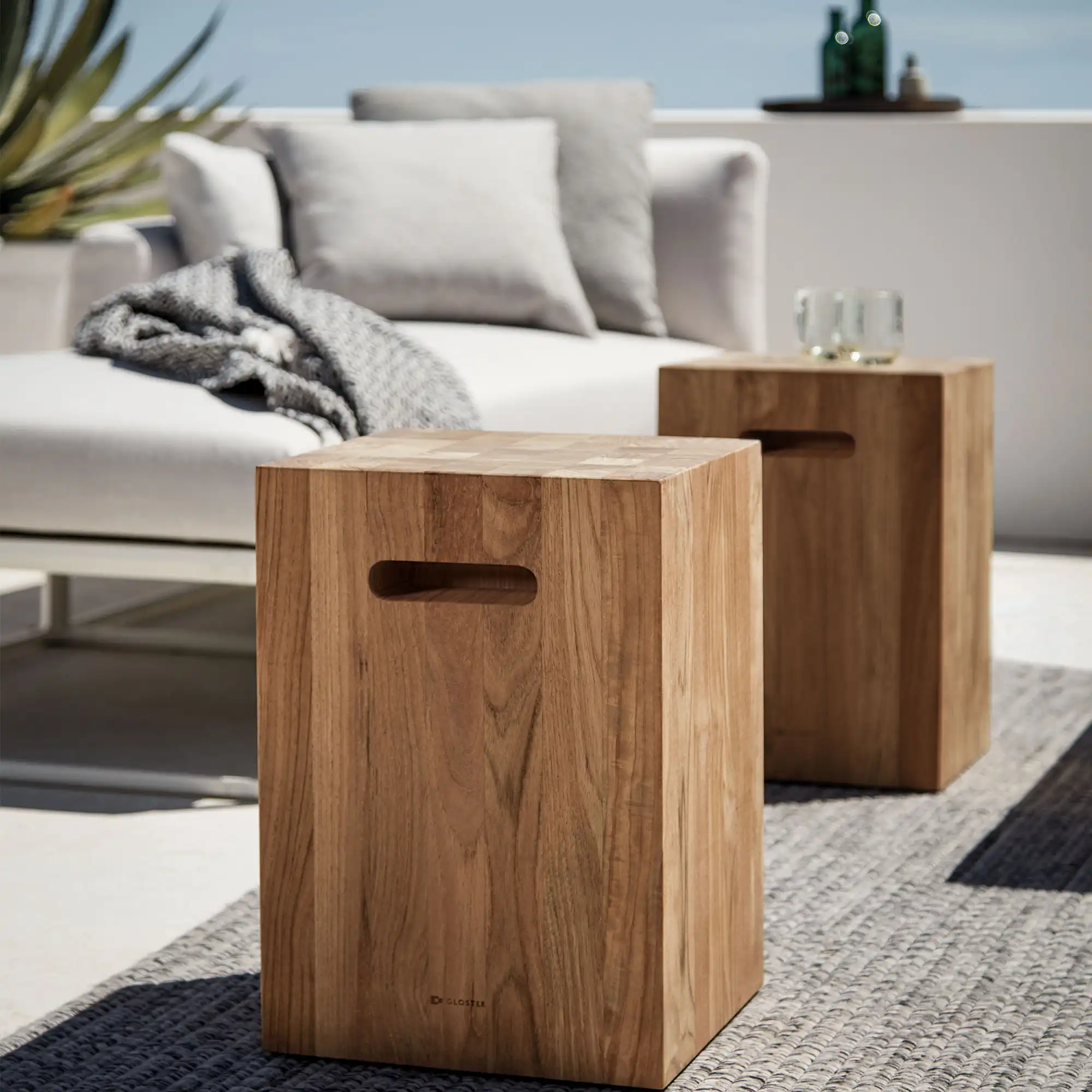 Deco Block Side Table