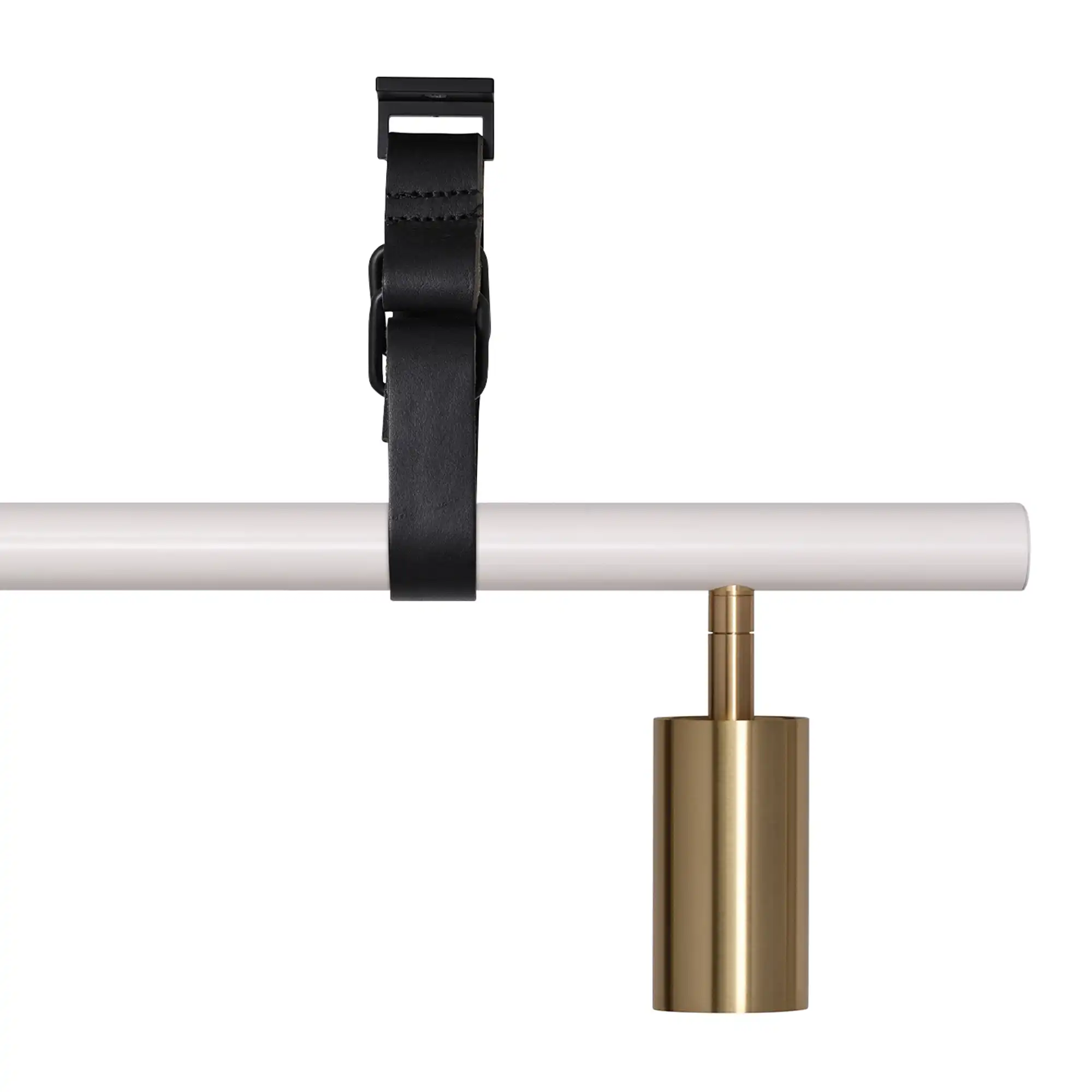 Long John 4 White/Brass