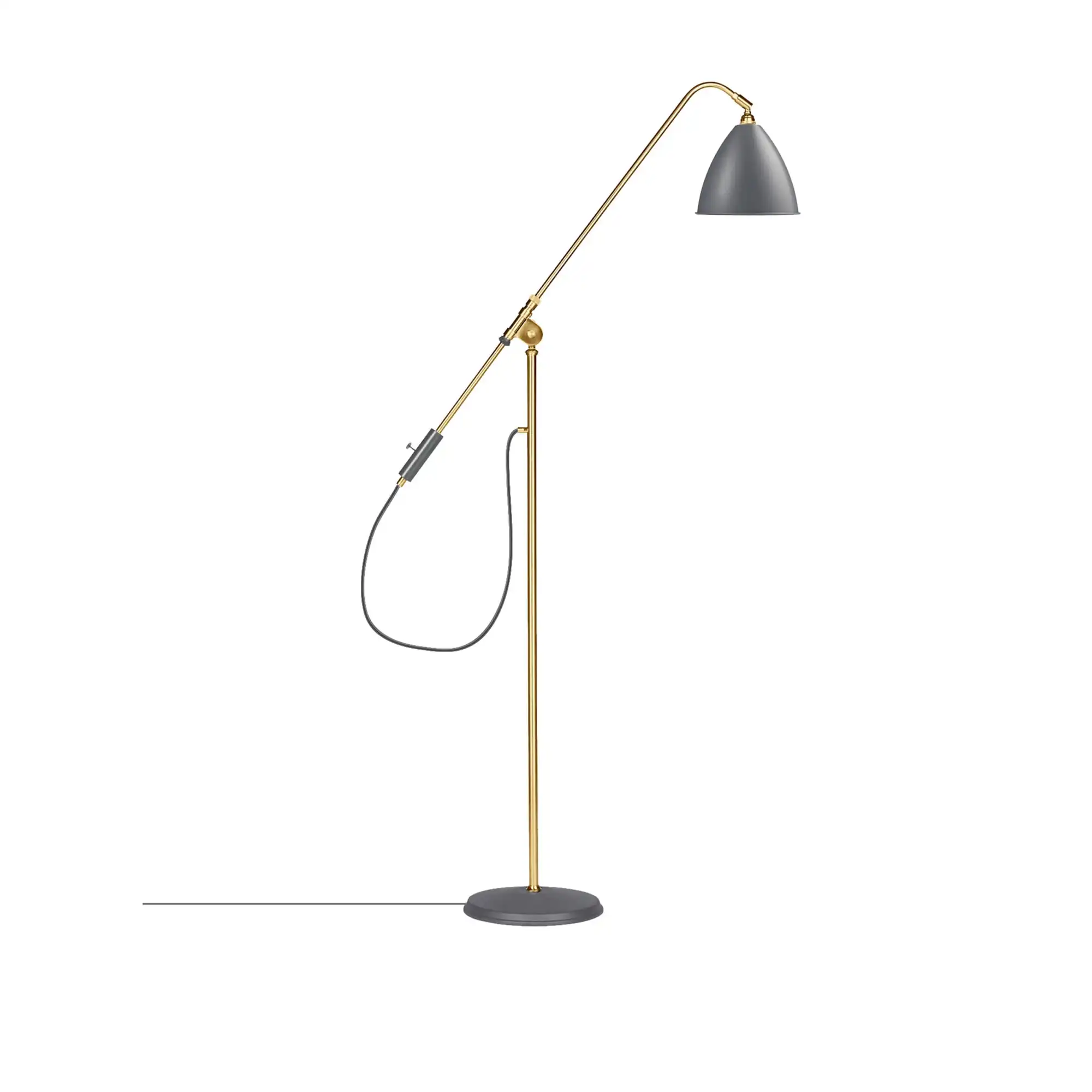 Bestlite BL4 gulvlampe messing