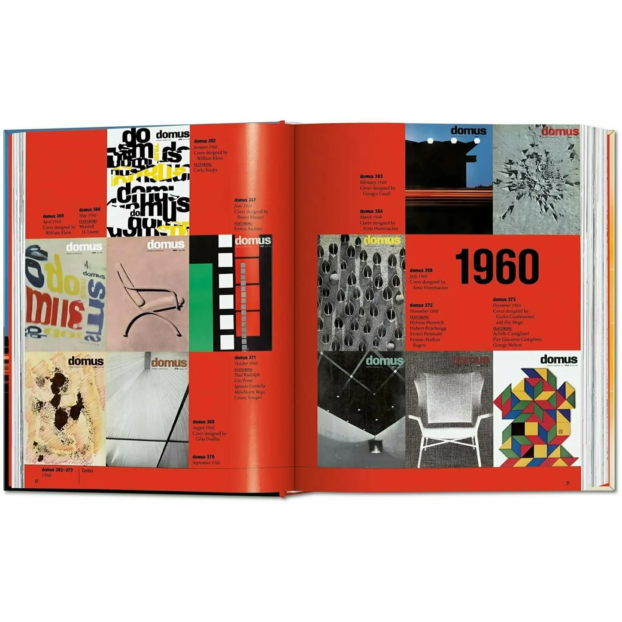 domus 1960s arkitekturbok
