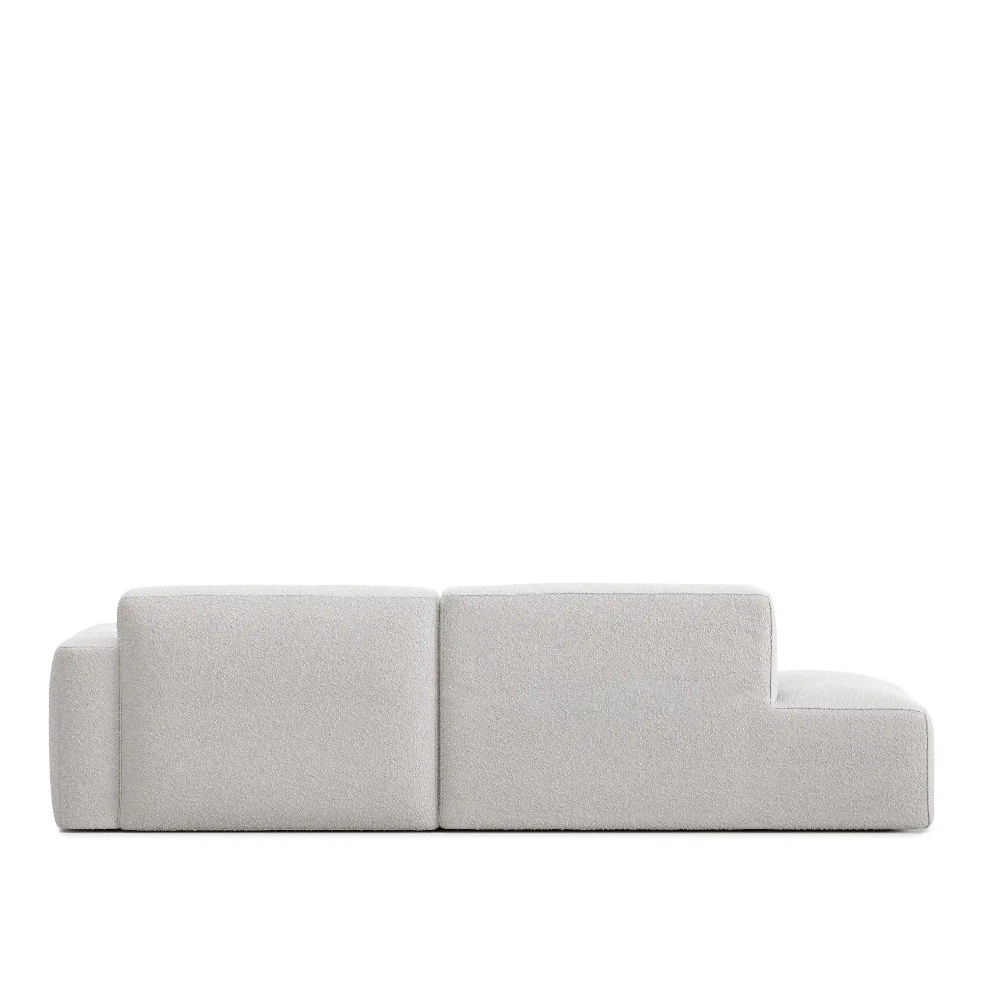 Brick 2-Seater Open End Left - Ascot White