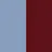 Blue / Marron Red