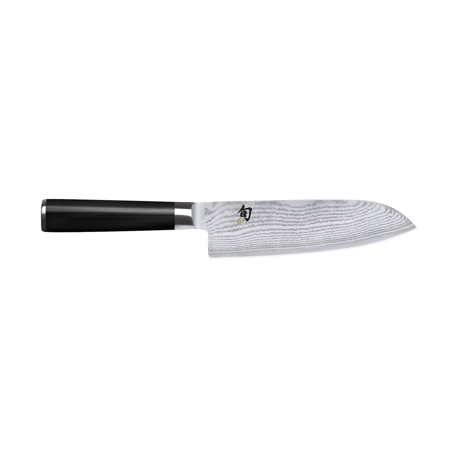 SHUN CLASSIC Santoku-kniv, 18 cm Sort skaft - KAI - NO GA