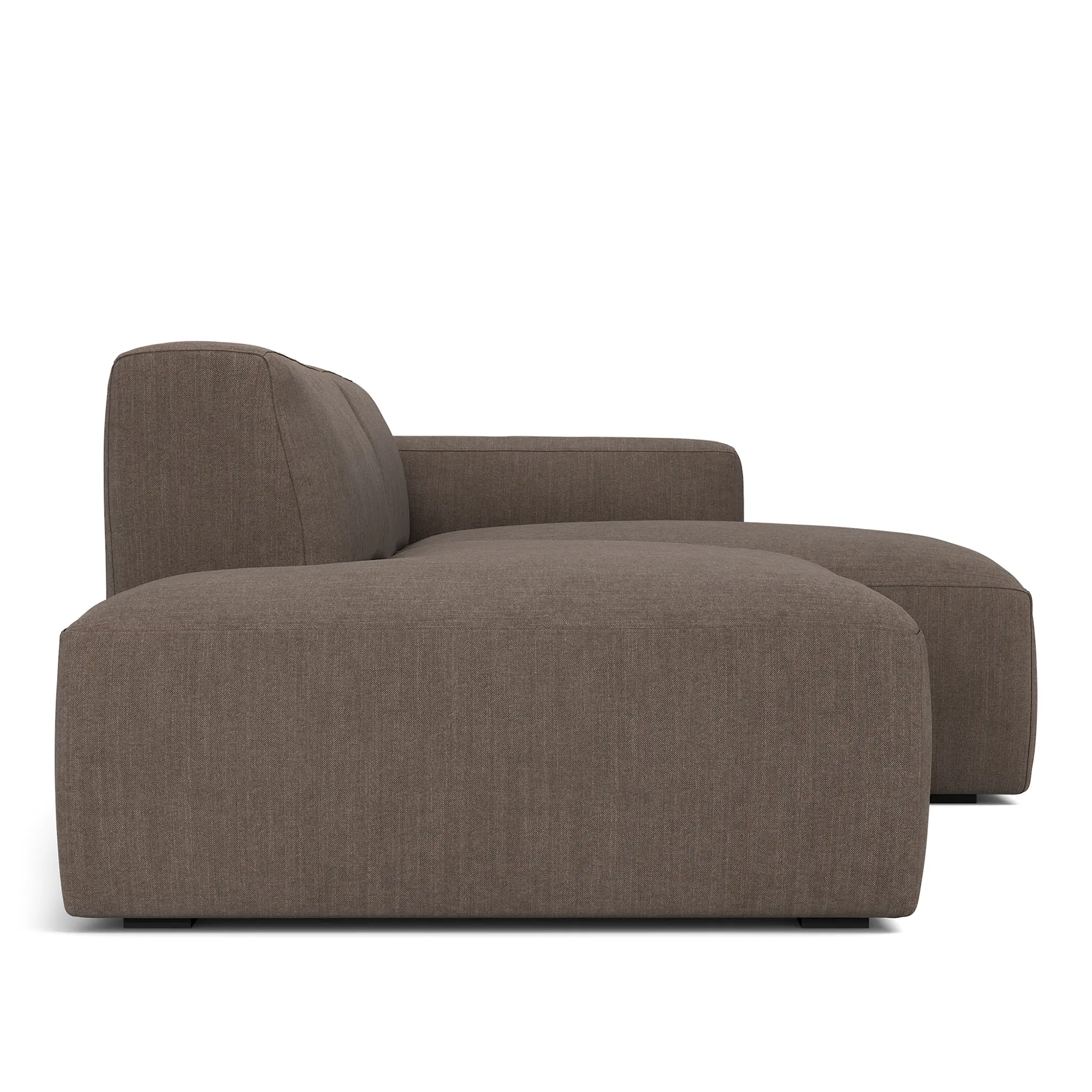Brick 2-seters sofa sjeselong åpen ende venstre