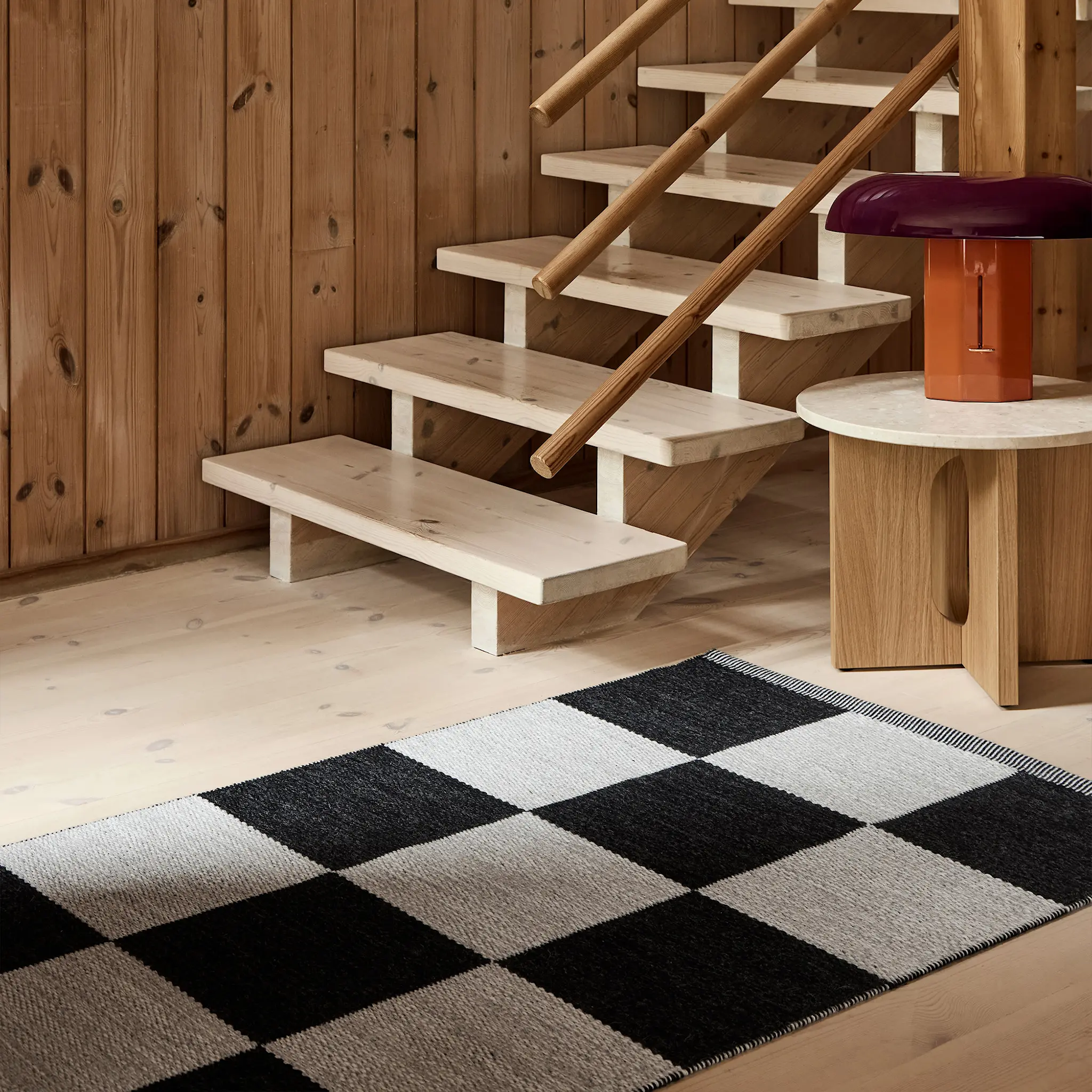 Checkerboard Icon Midnight Black 554 ullteppe
