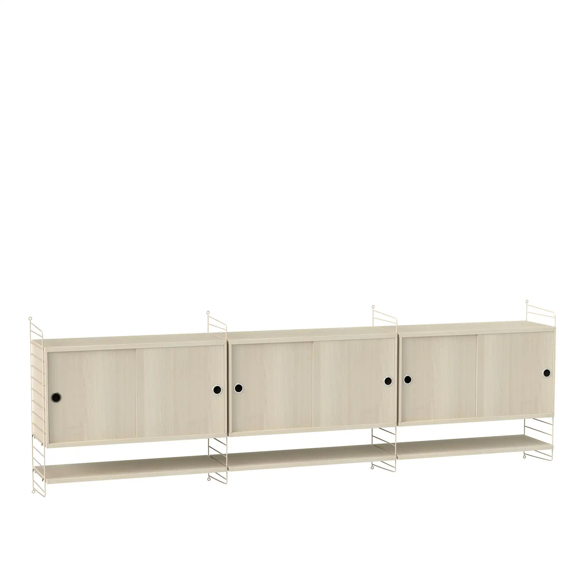 Stue hyllesystem E ask/beige