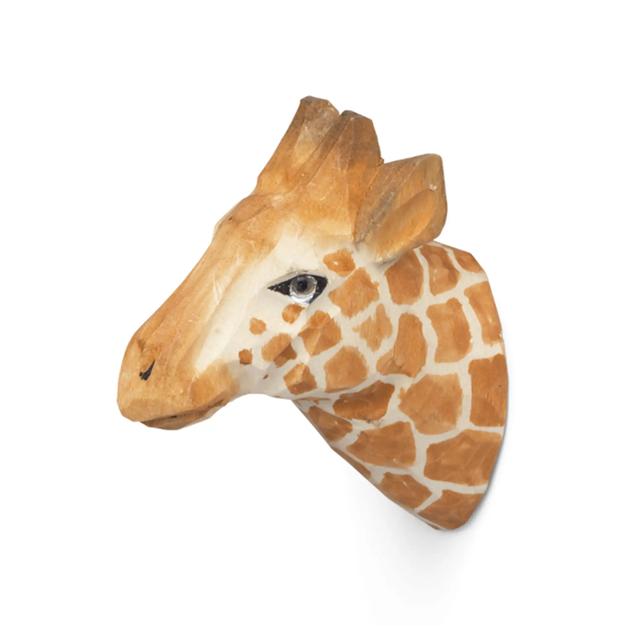 Animal Hand-Carved Hook Giraffe