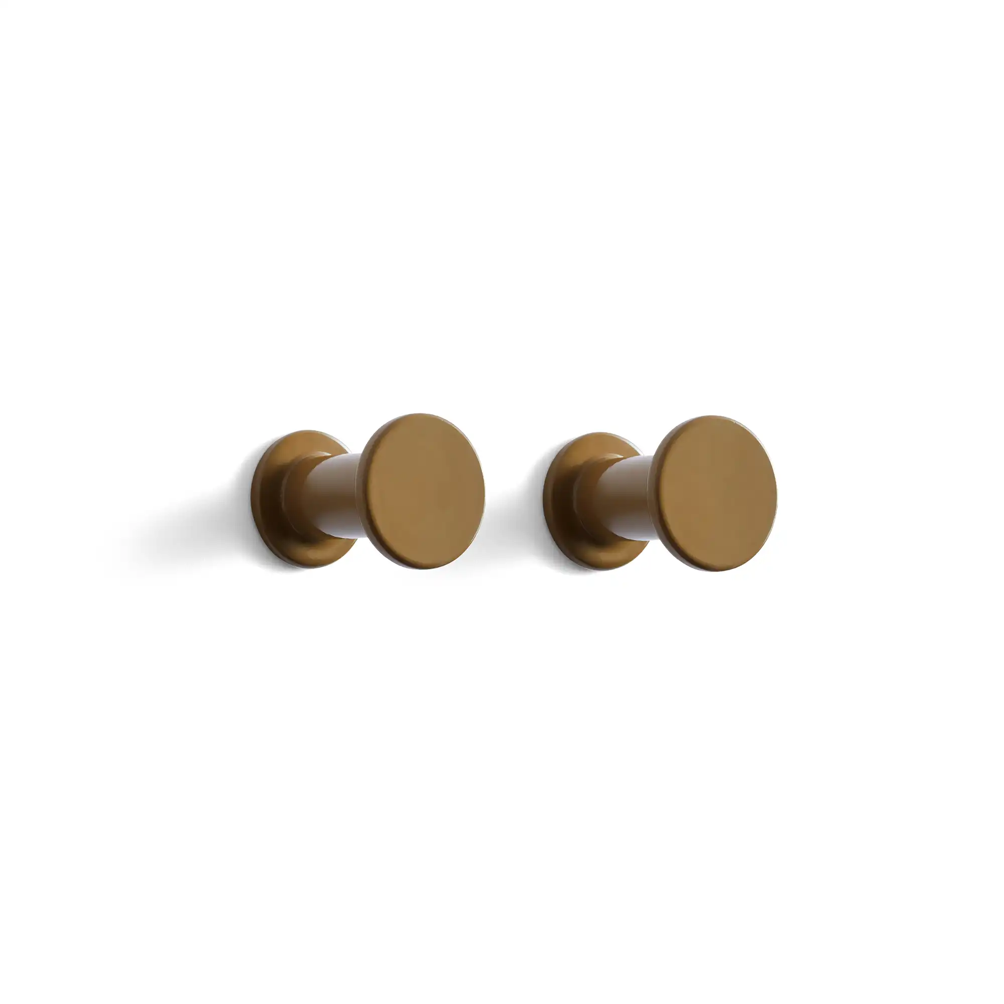 Bolt Hook Set Of 2 - Light Brown