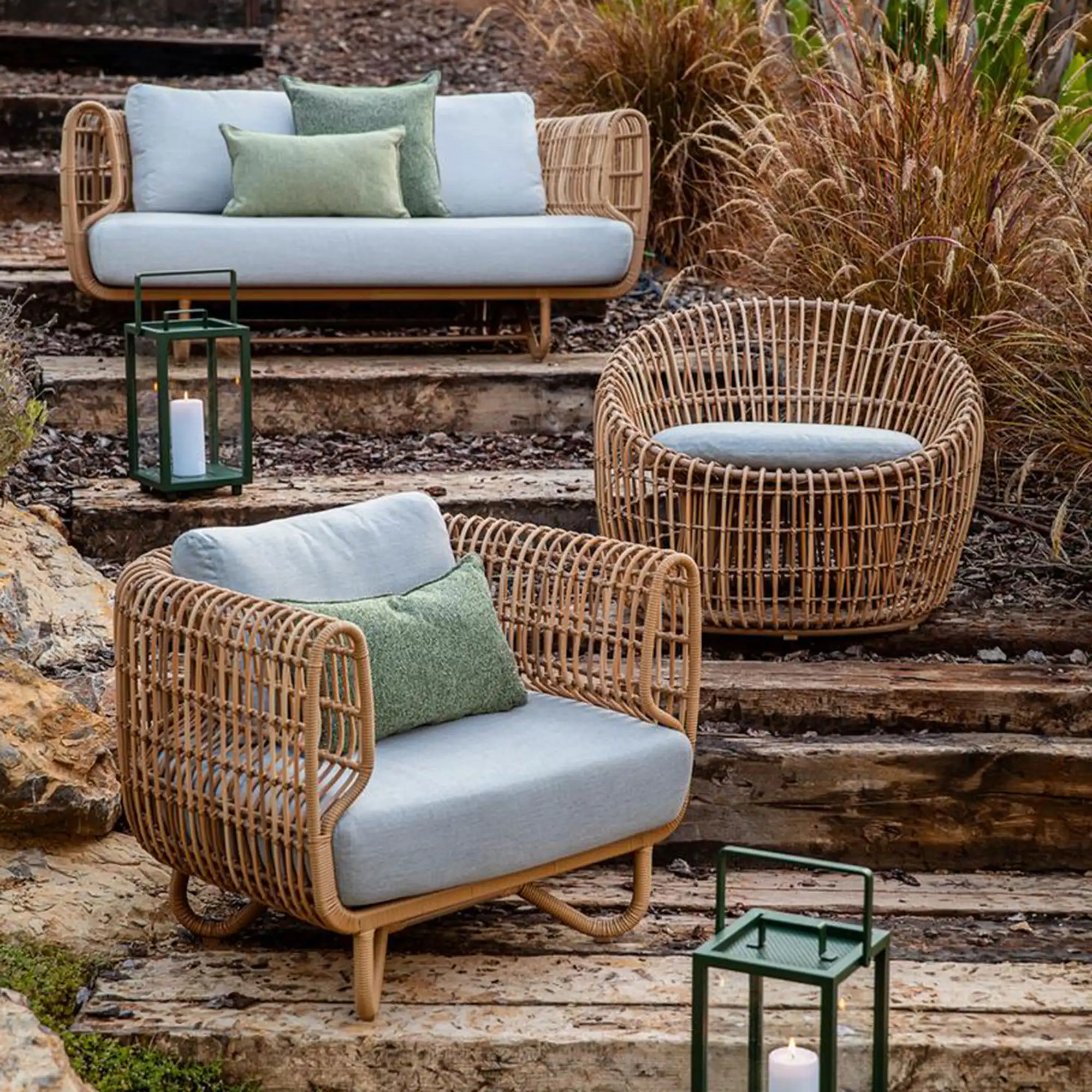 Nest Outdoor Loungestol Natural