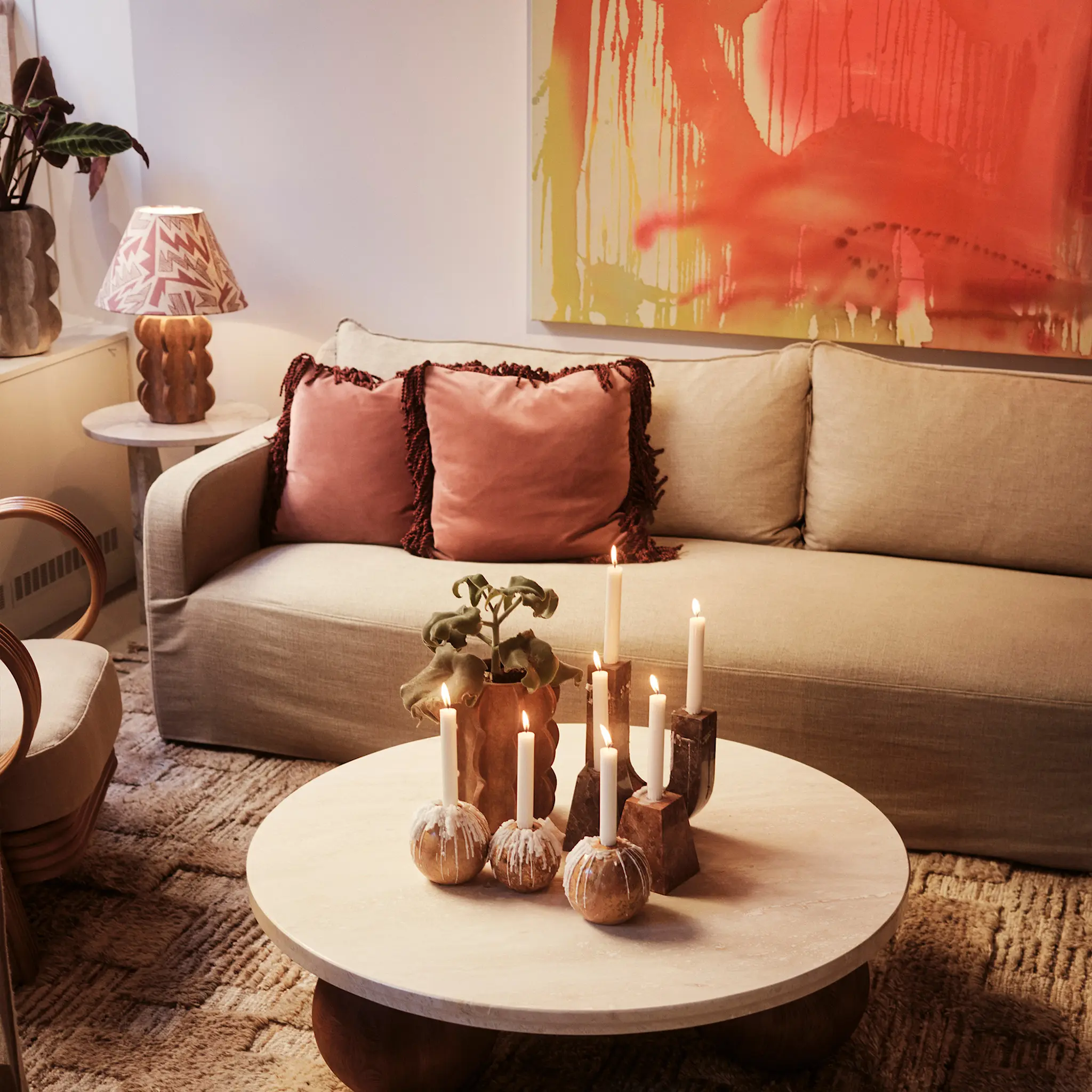 Dolores Sand Sofa