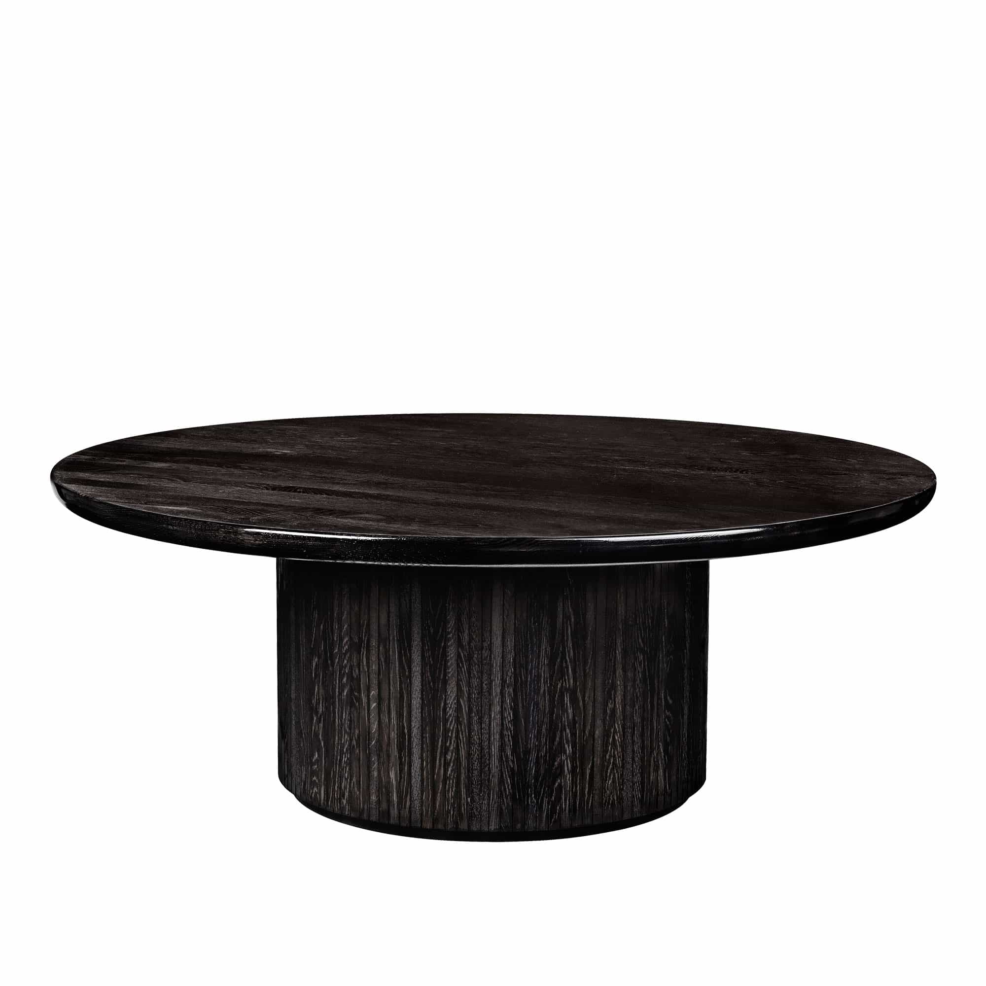Moon Coffee Table Wood Top 120 cm