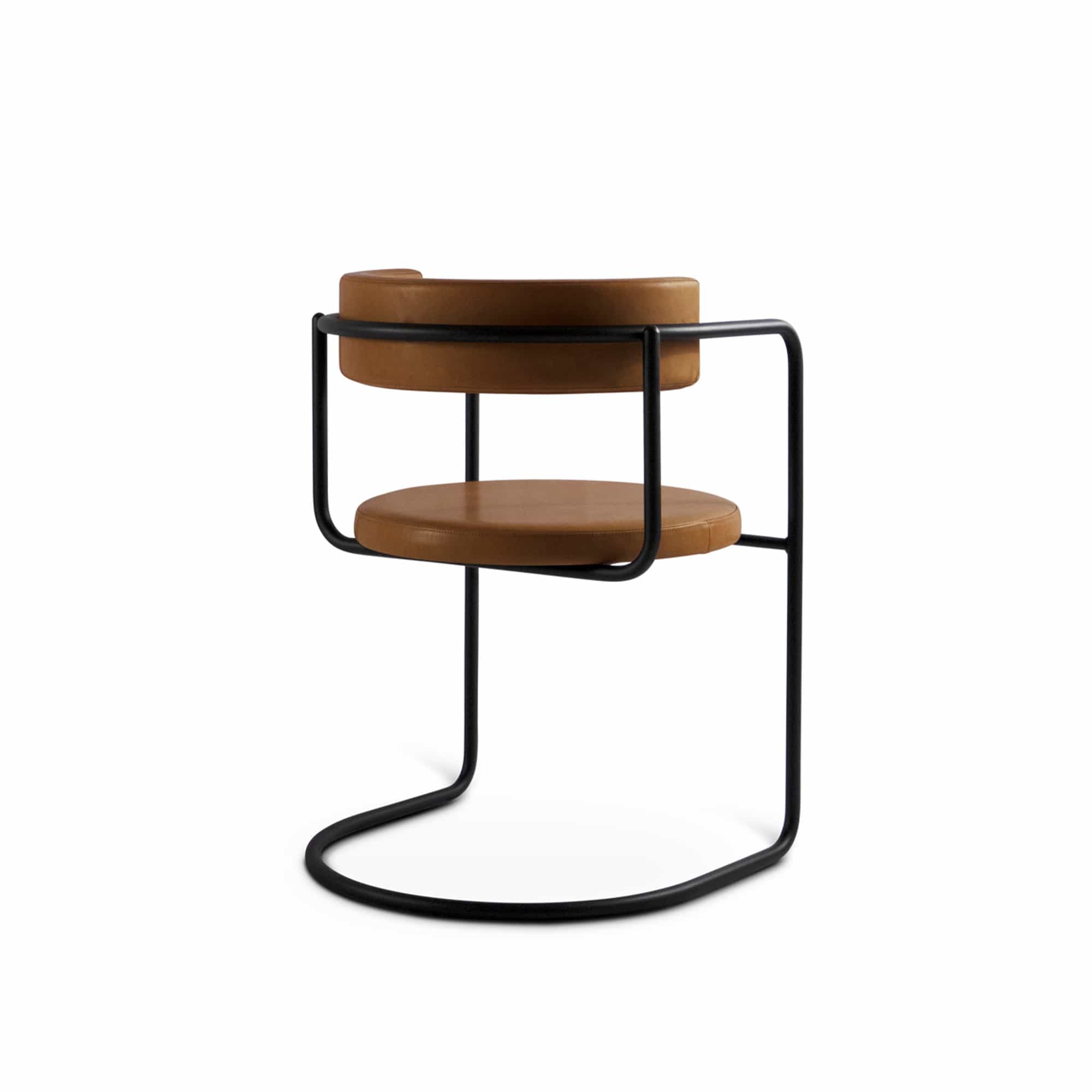 FF Cantilever Chair Cubic Black Legs