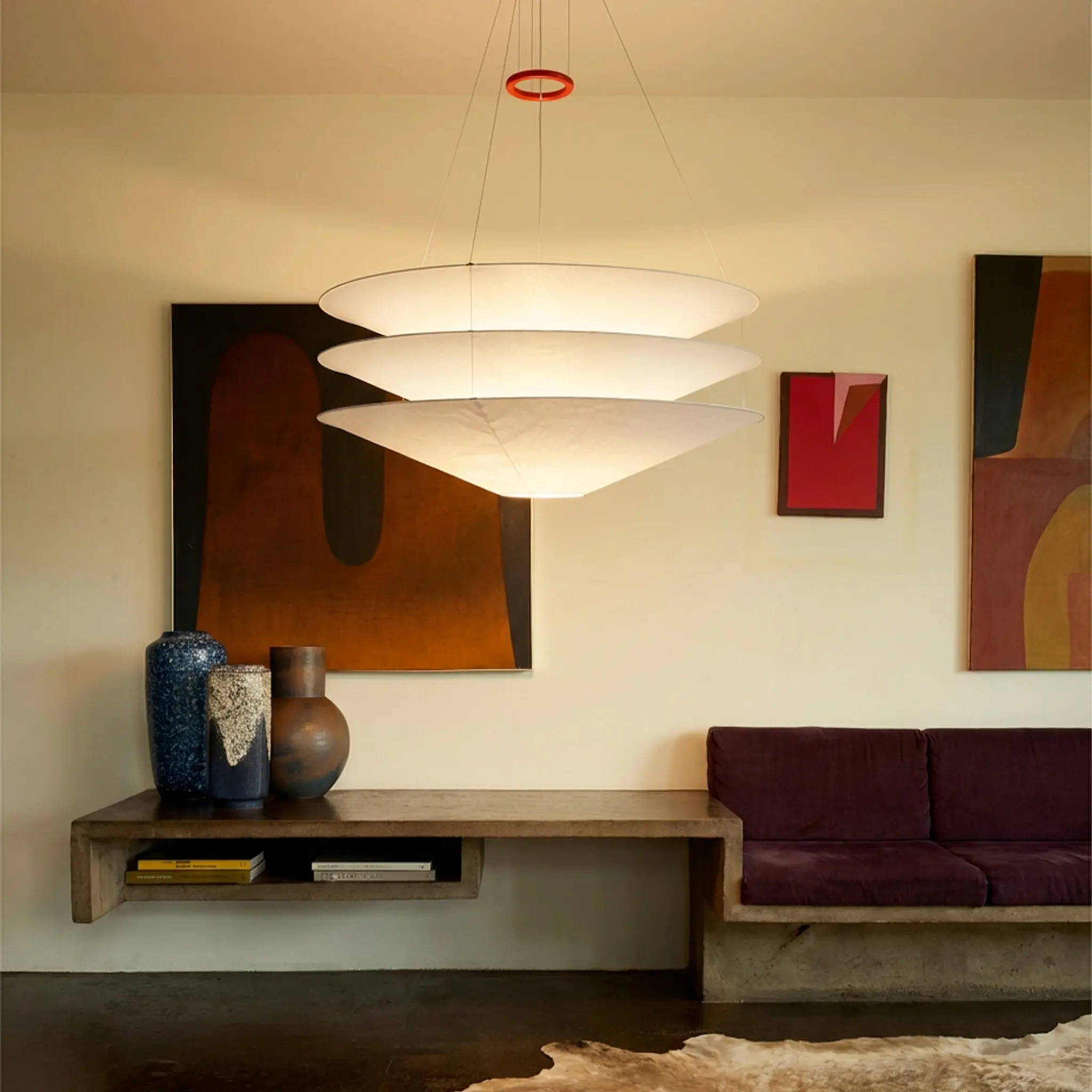 Floatation taklampe