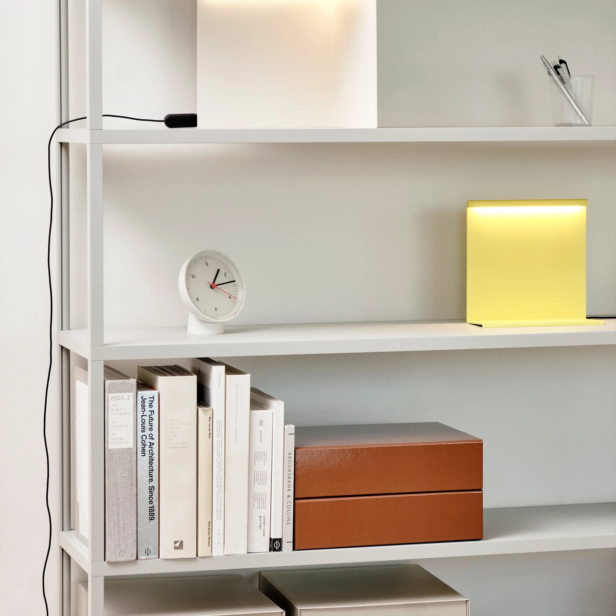 Table Clock - White​