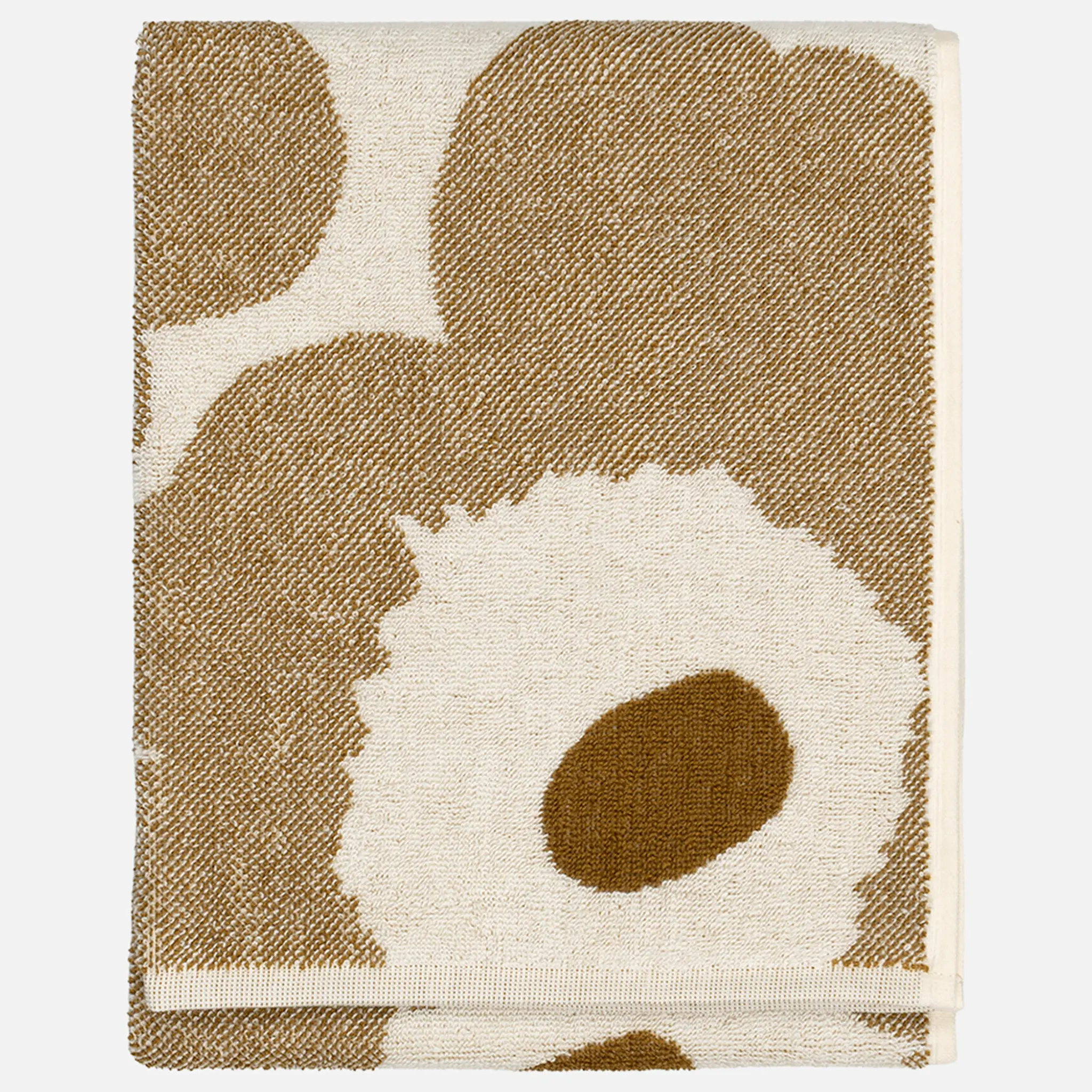 Unikko Off White Bronze håndkle 50 x 70 cm
