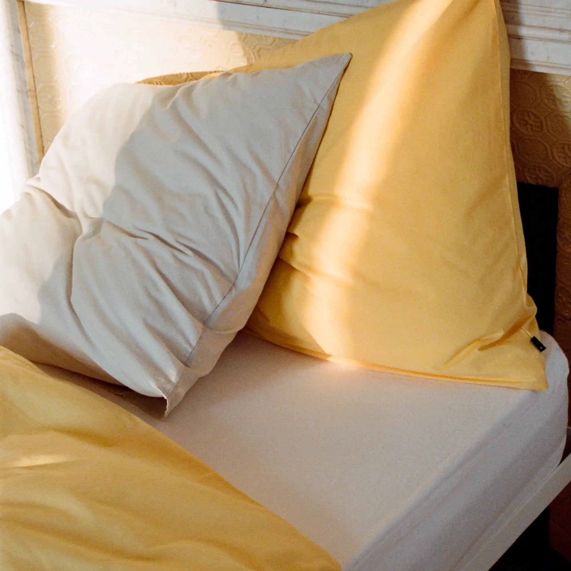 Duo Duvet Cover Golden Yellow