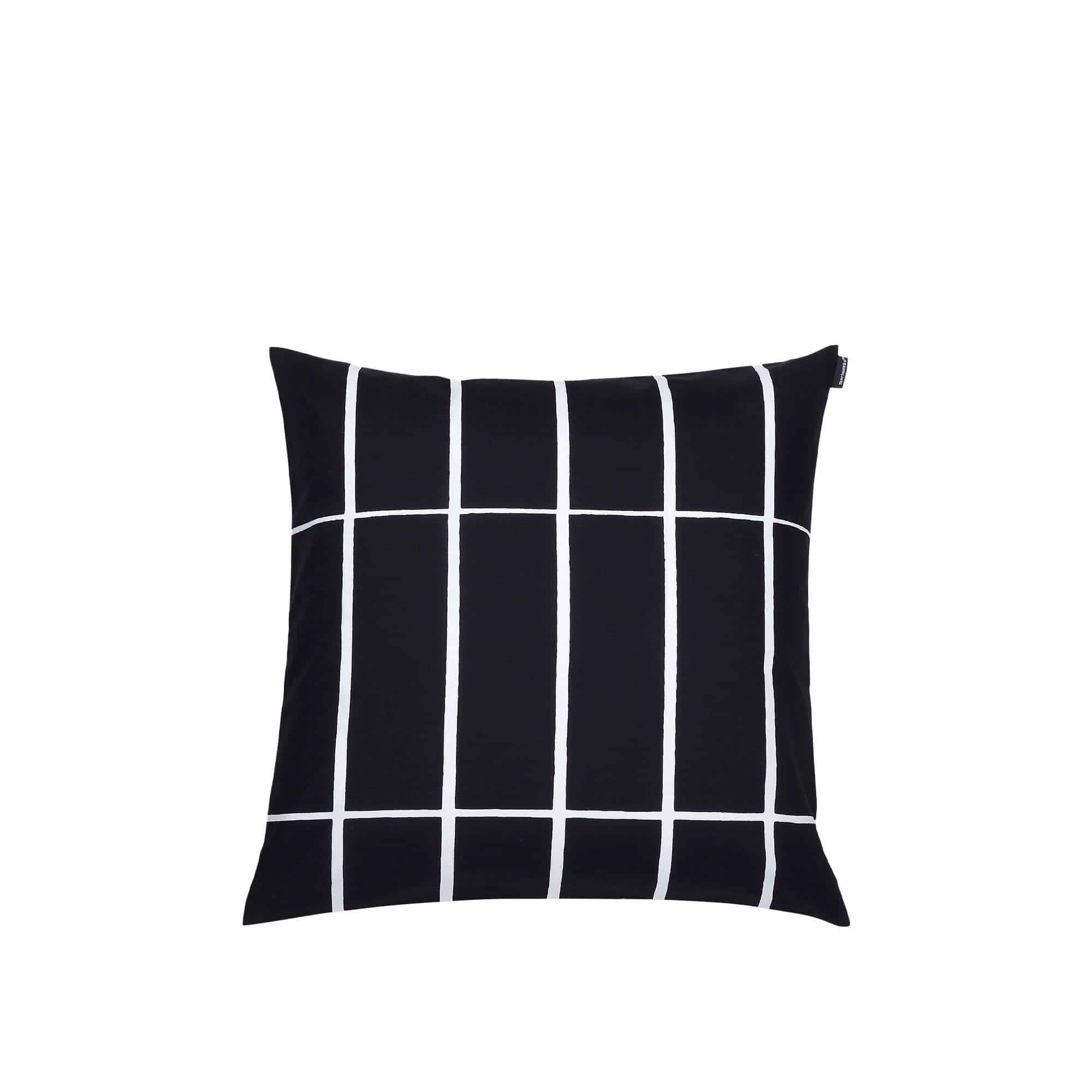 Tiiliskivi Cushion Cover 50X50 cm Black, White