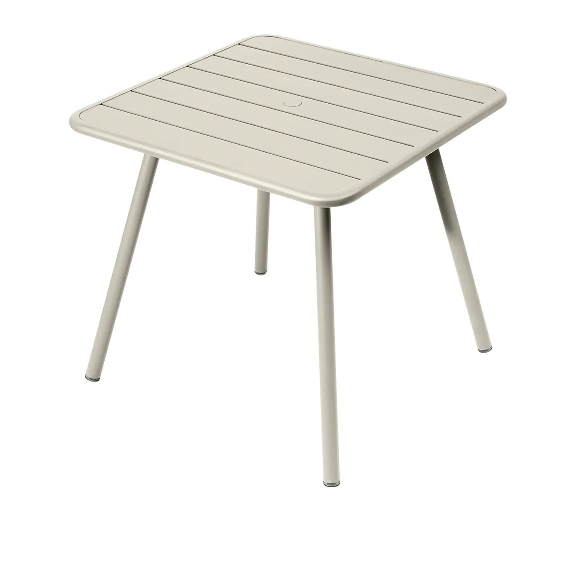 Luxembourg Four Leg Table 80 x 80 cm, Clay Grey