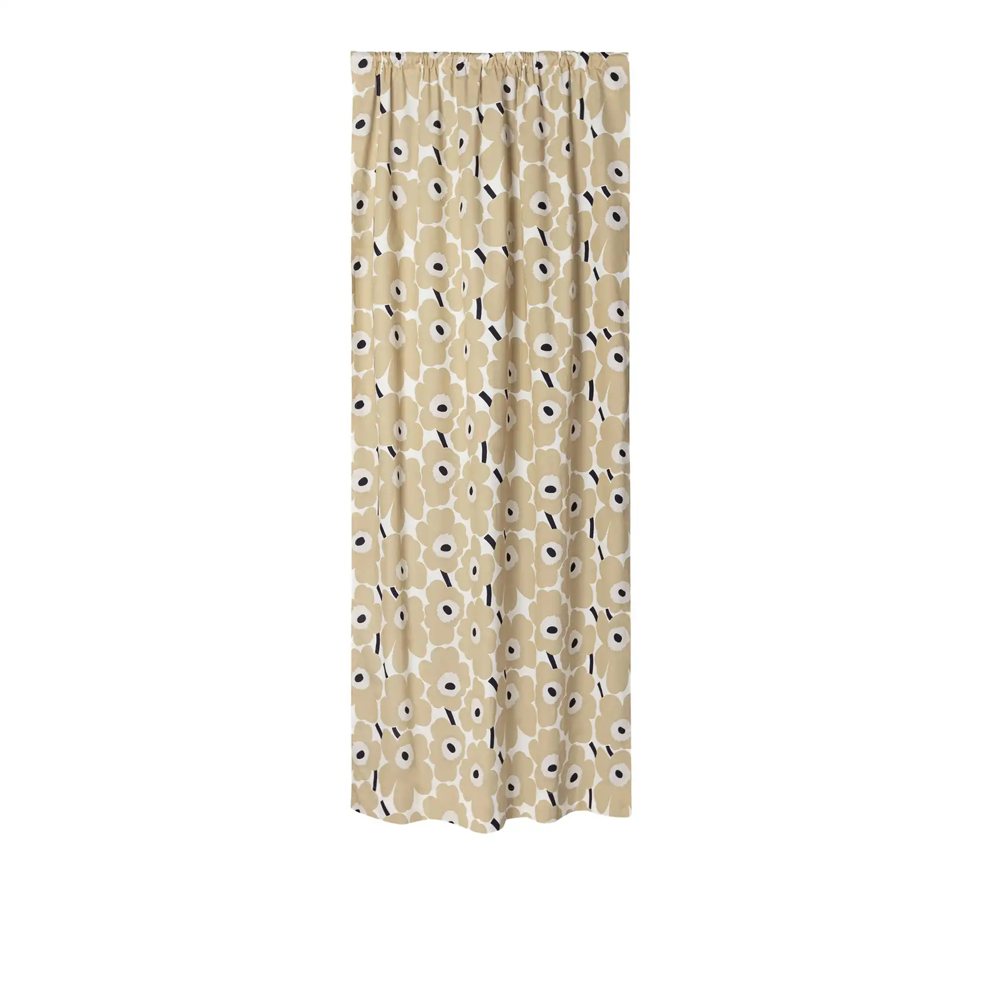 Pieni Unikko Curtain 135X250 cm Beige