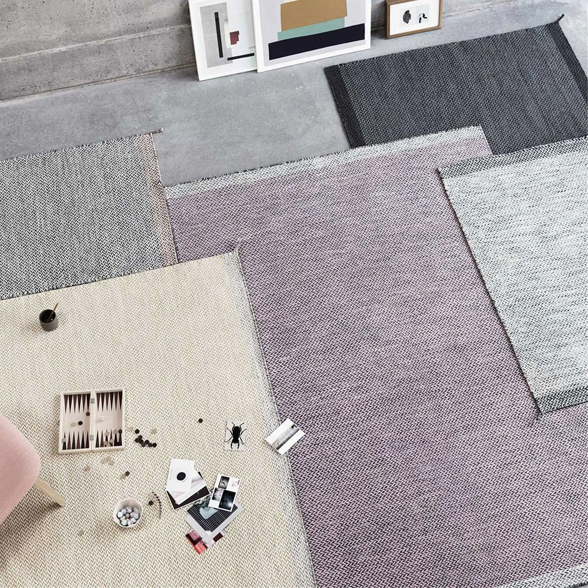 Ply Rug - Dark Grey