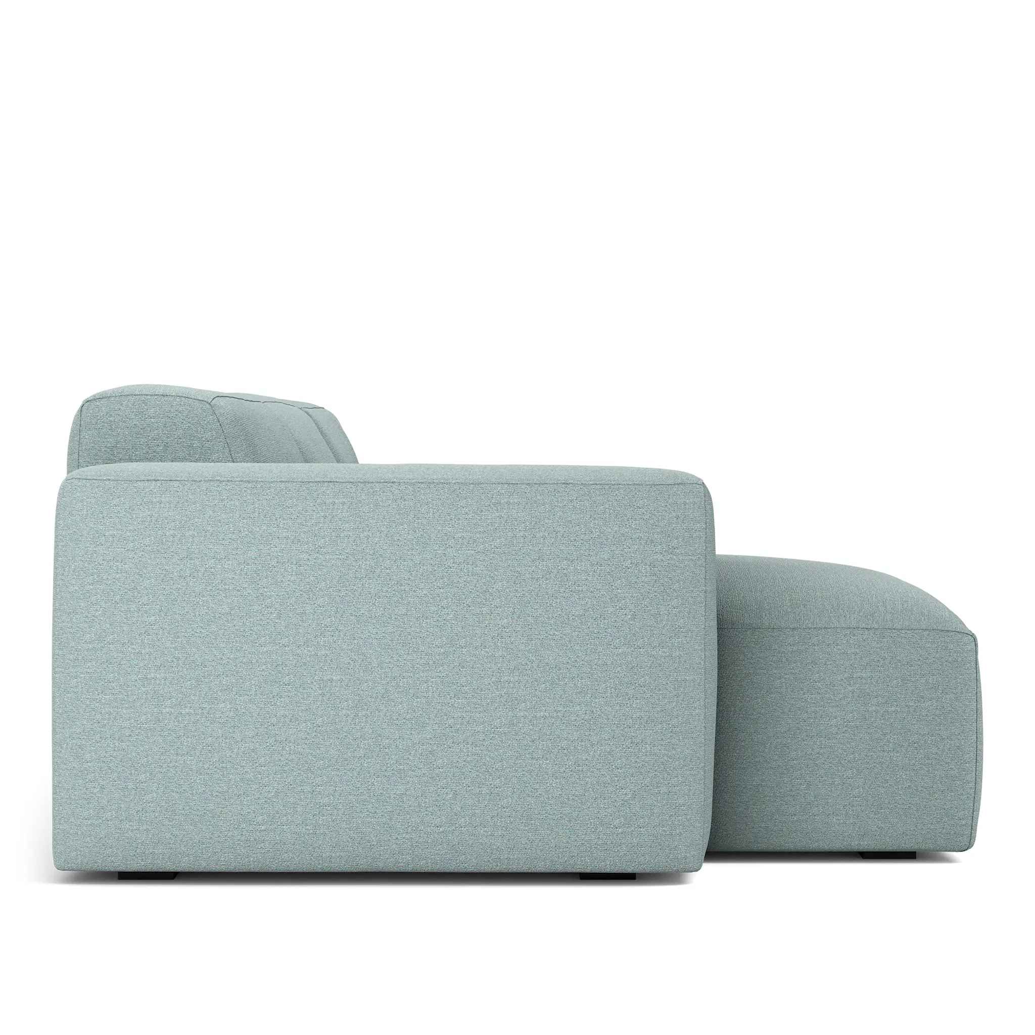 Brick 3-seters sofa sjeselong åpen ende høyre