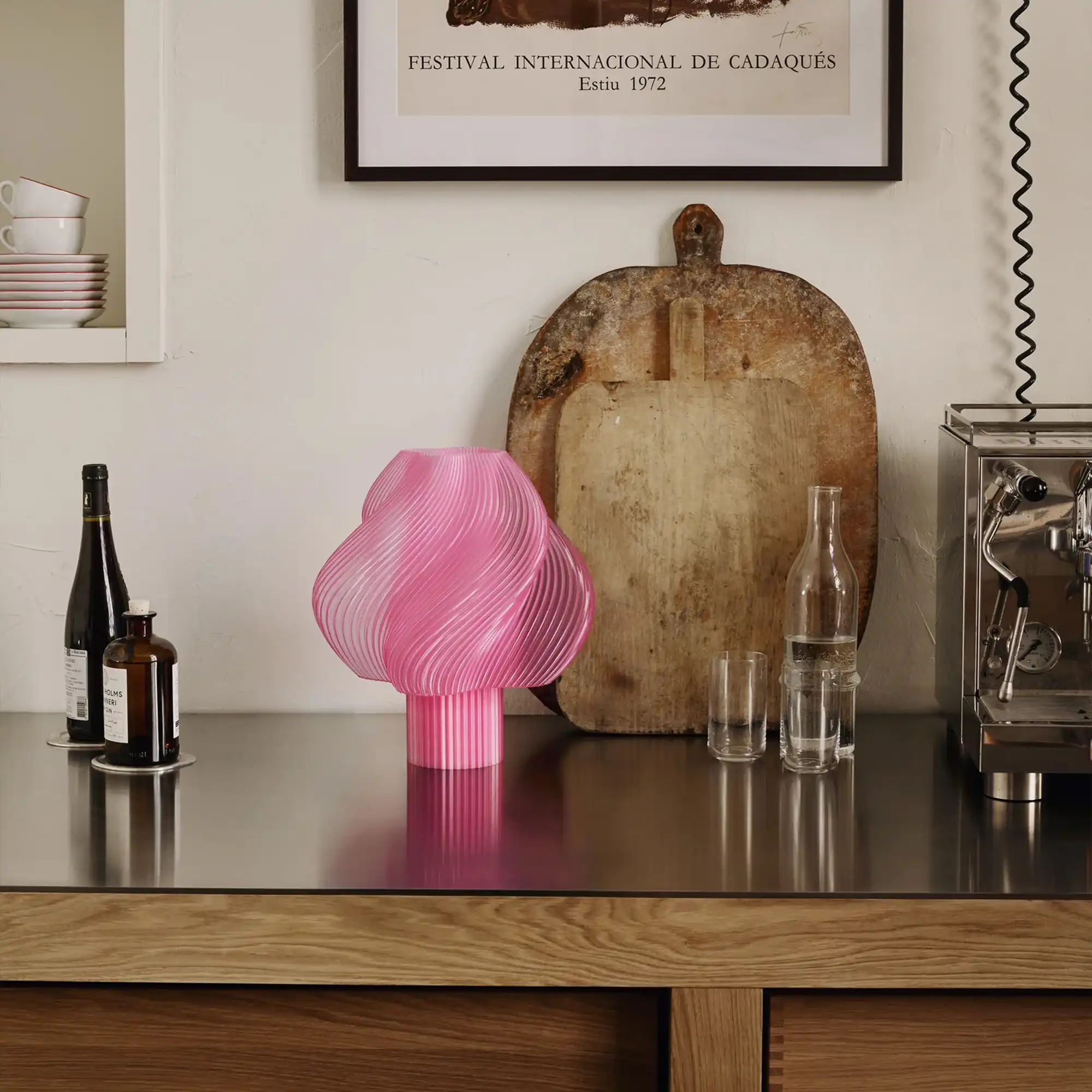Soft Serve Table Lamp Grande - Rose