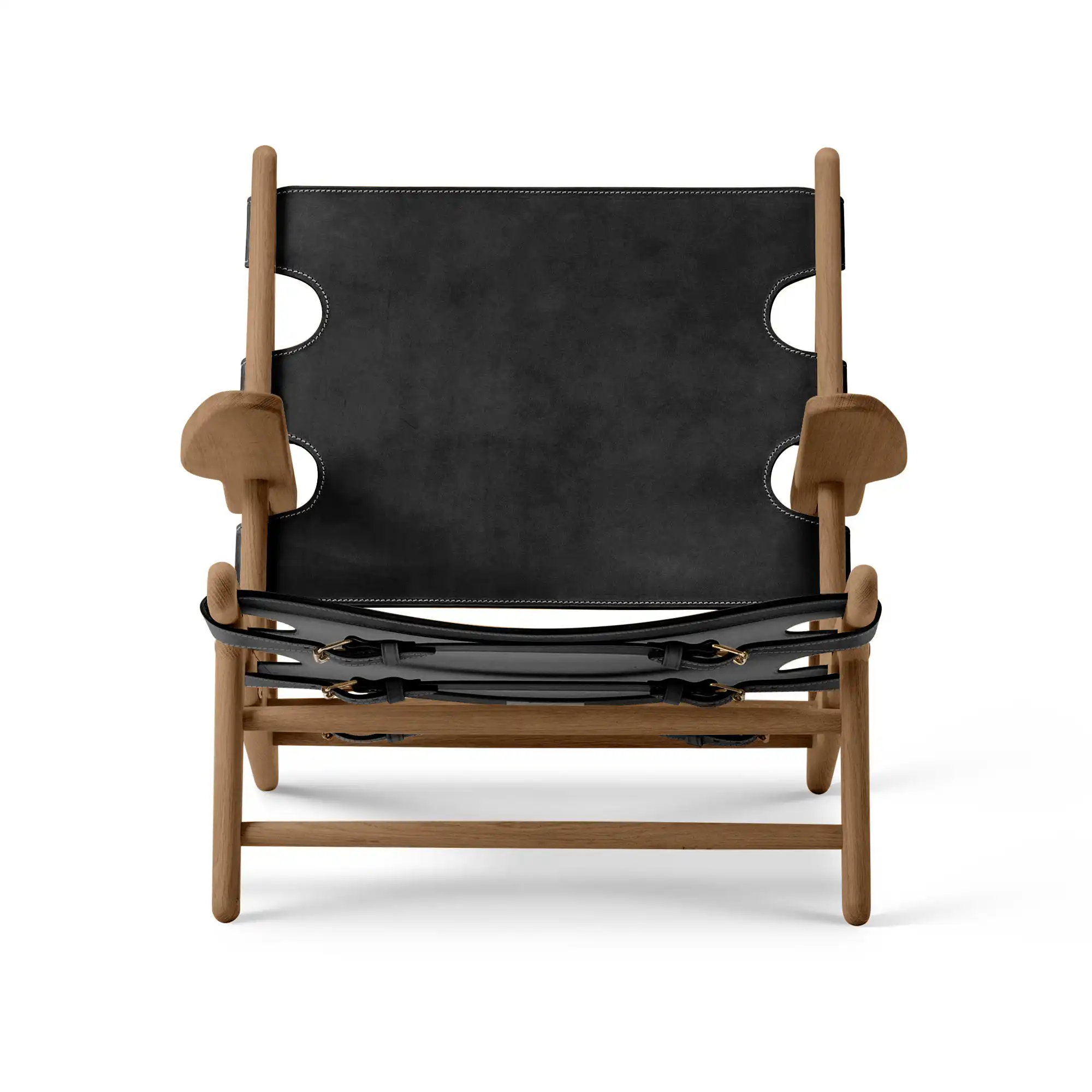 The Hunting Chair lenestol røkt eik