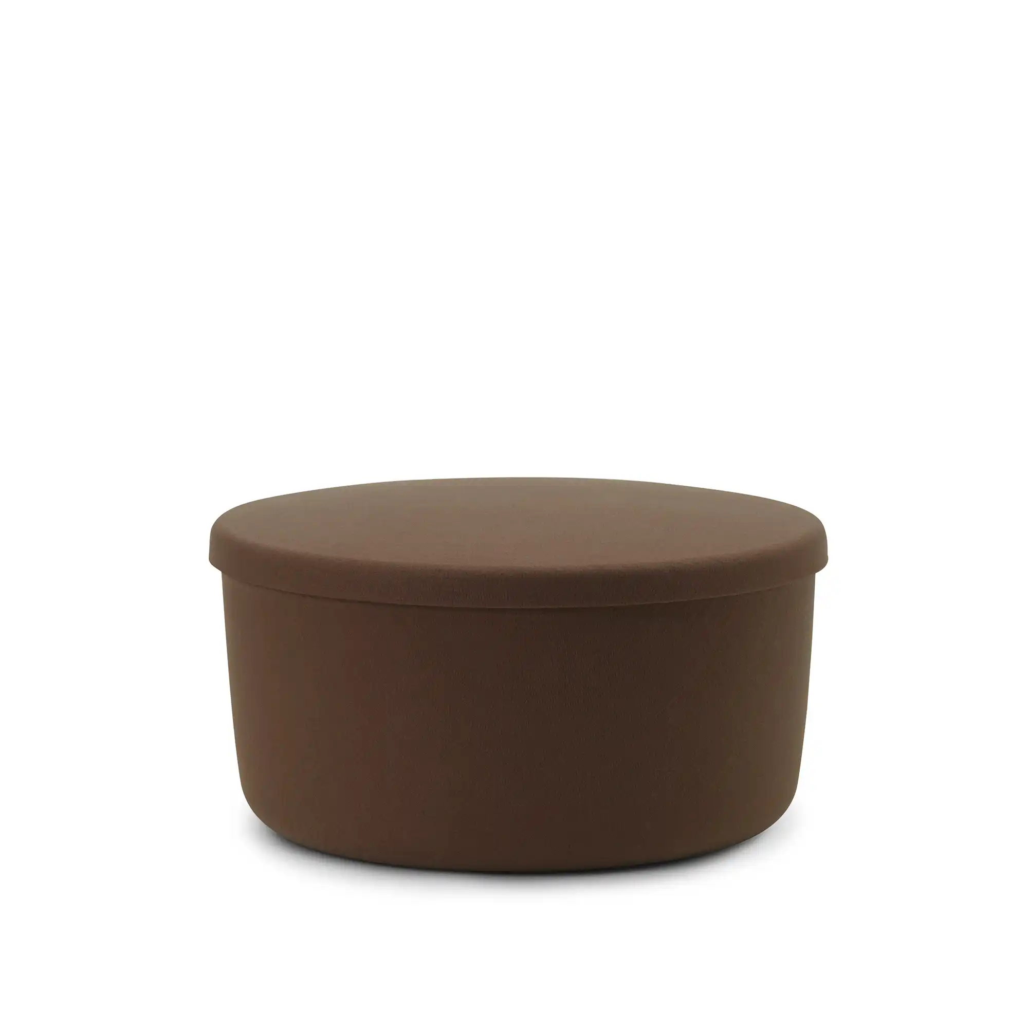 Hide Storage Pouf Large