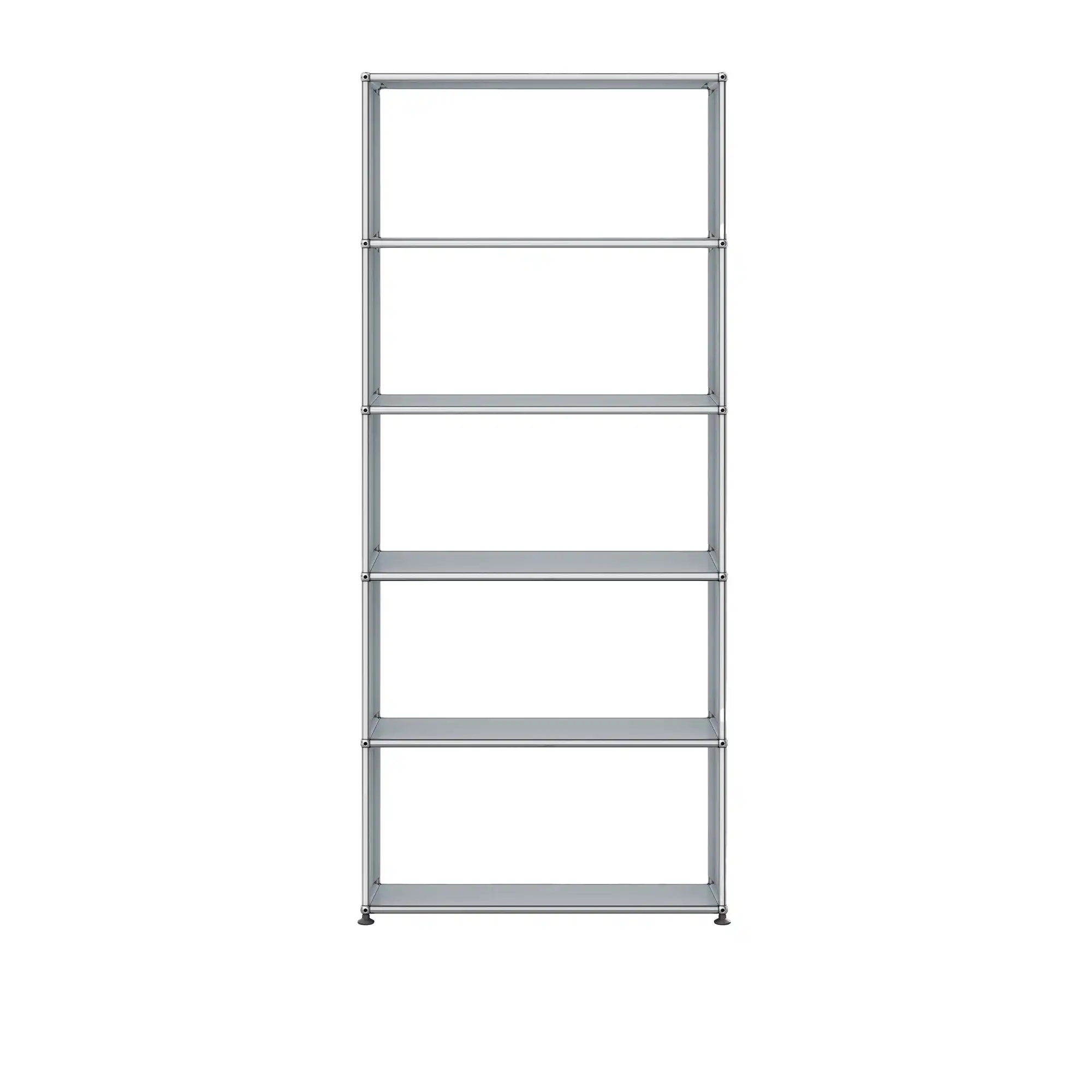 USM Haller 108 Shelving, USM Matte Silver