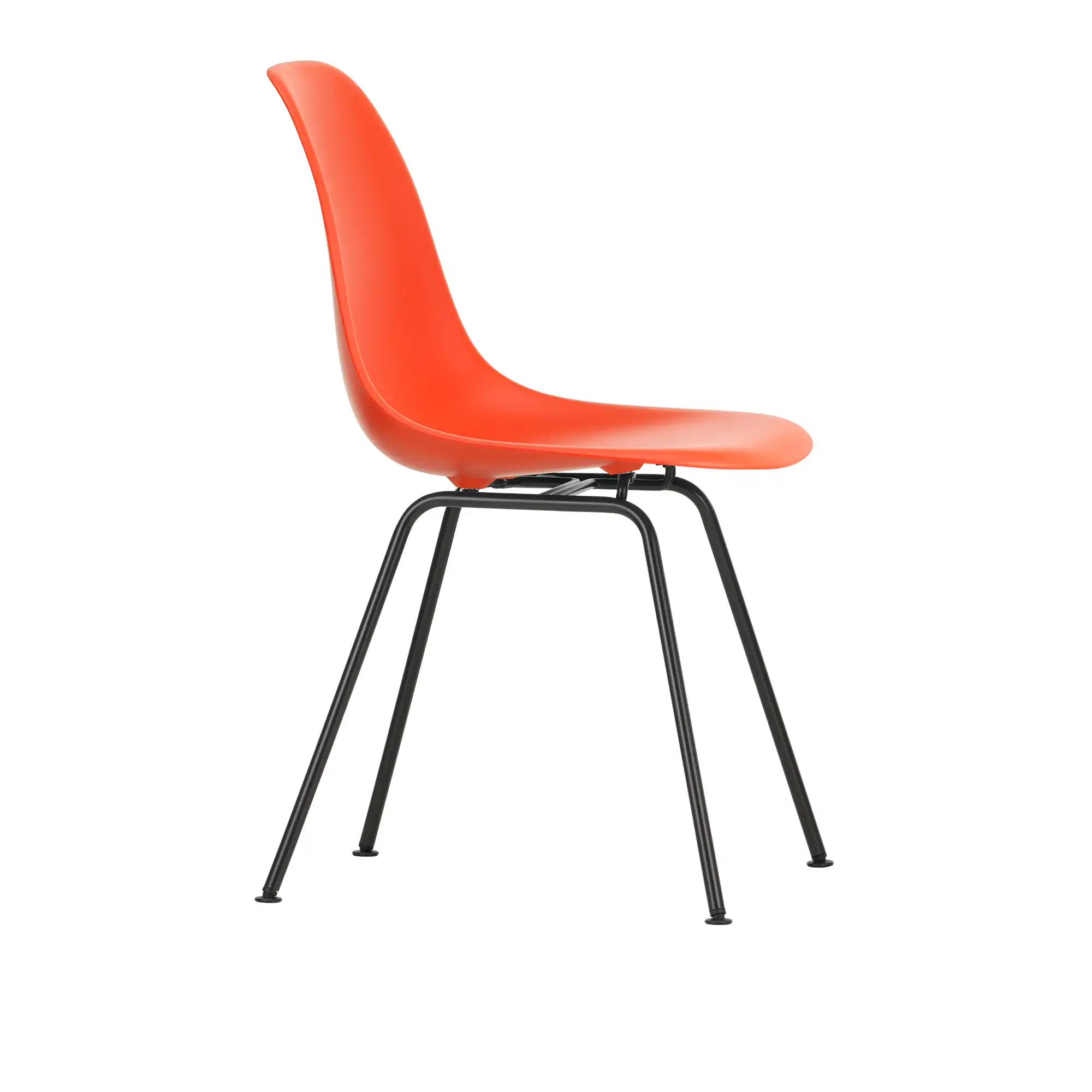 Eames Plastic Chair DSX - 03 Poppy Red - Basic Dark Base