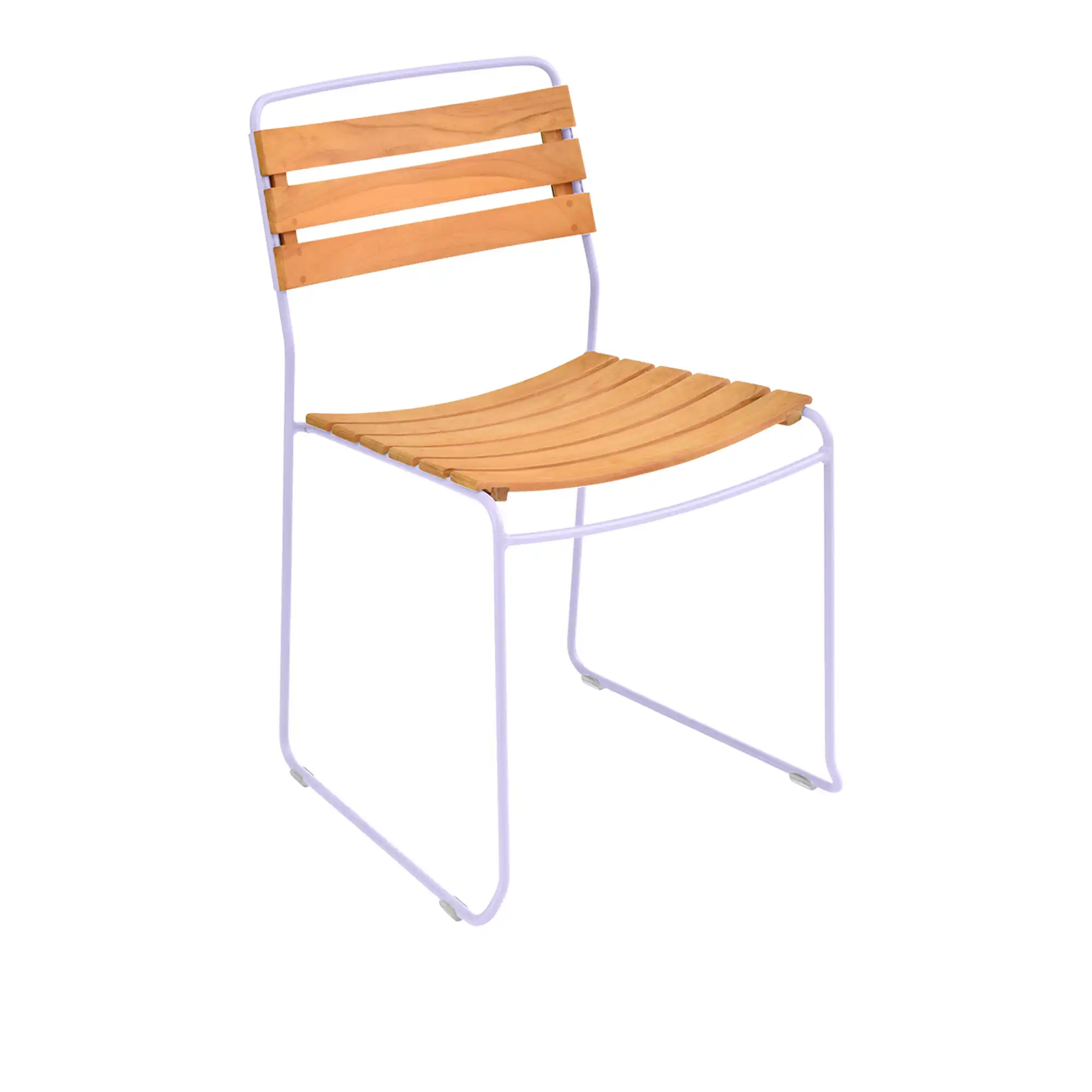 Surprising Teak Chair, Marshmallow