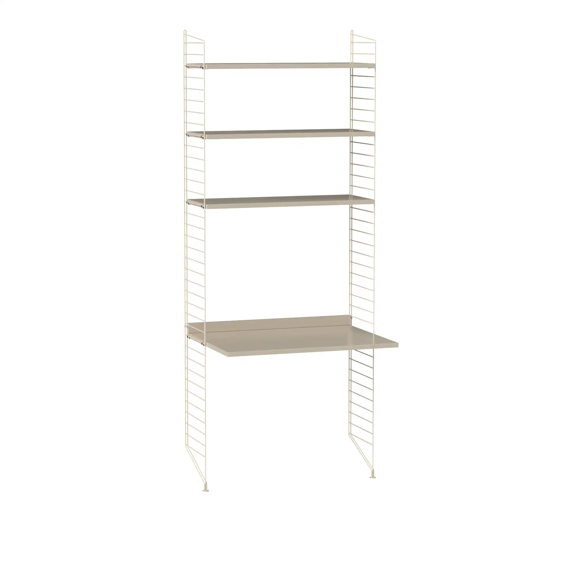 Kontor hyllesystem A beige/beige