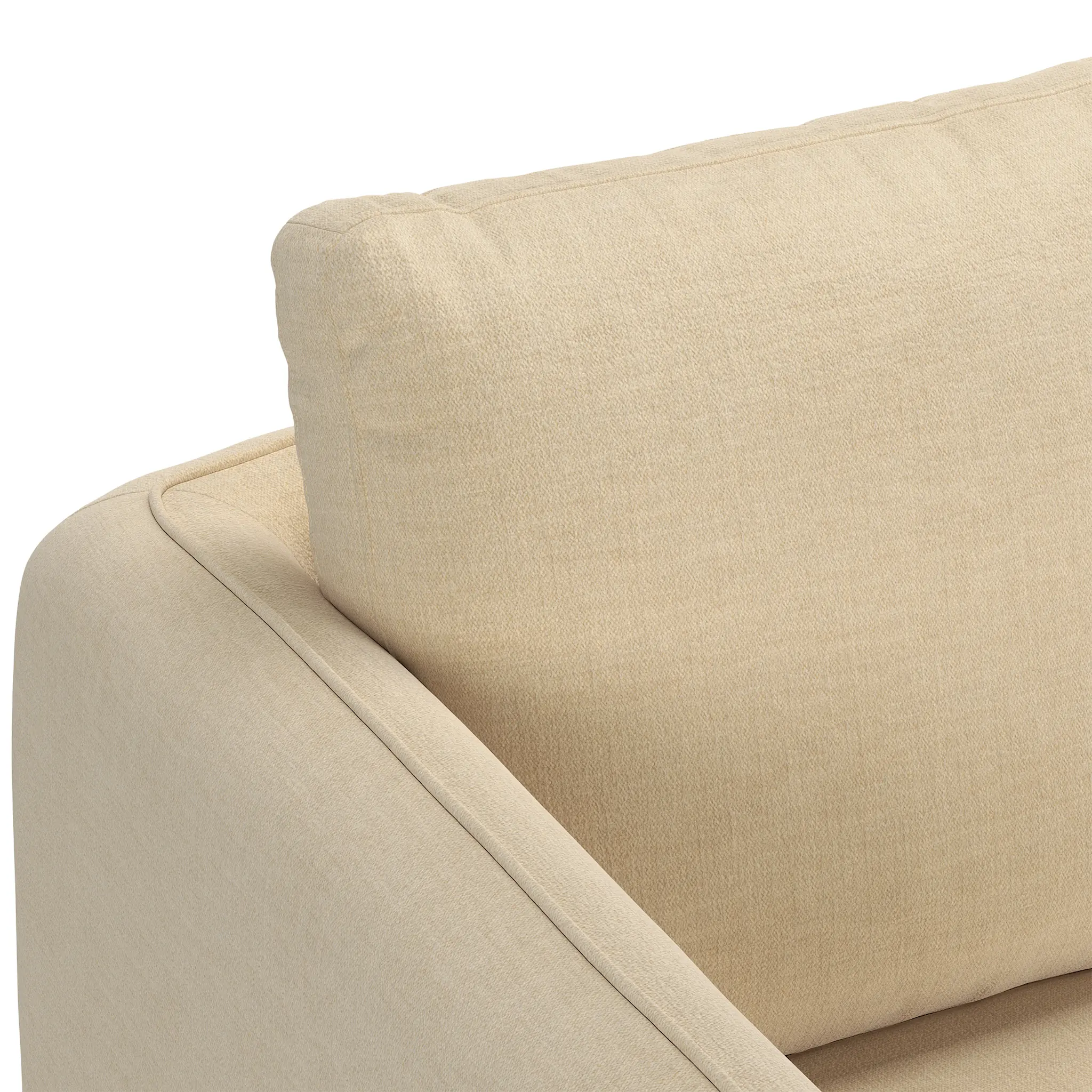 Pavarotti 02 3-seters sofa med fotskammel