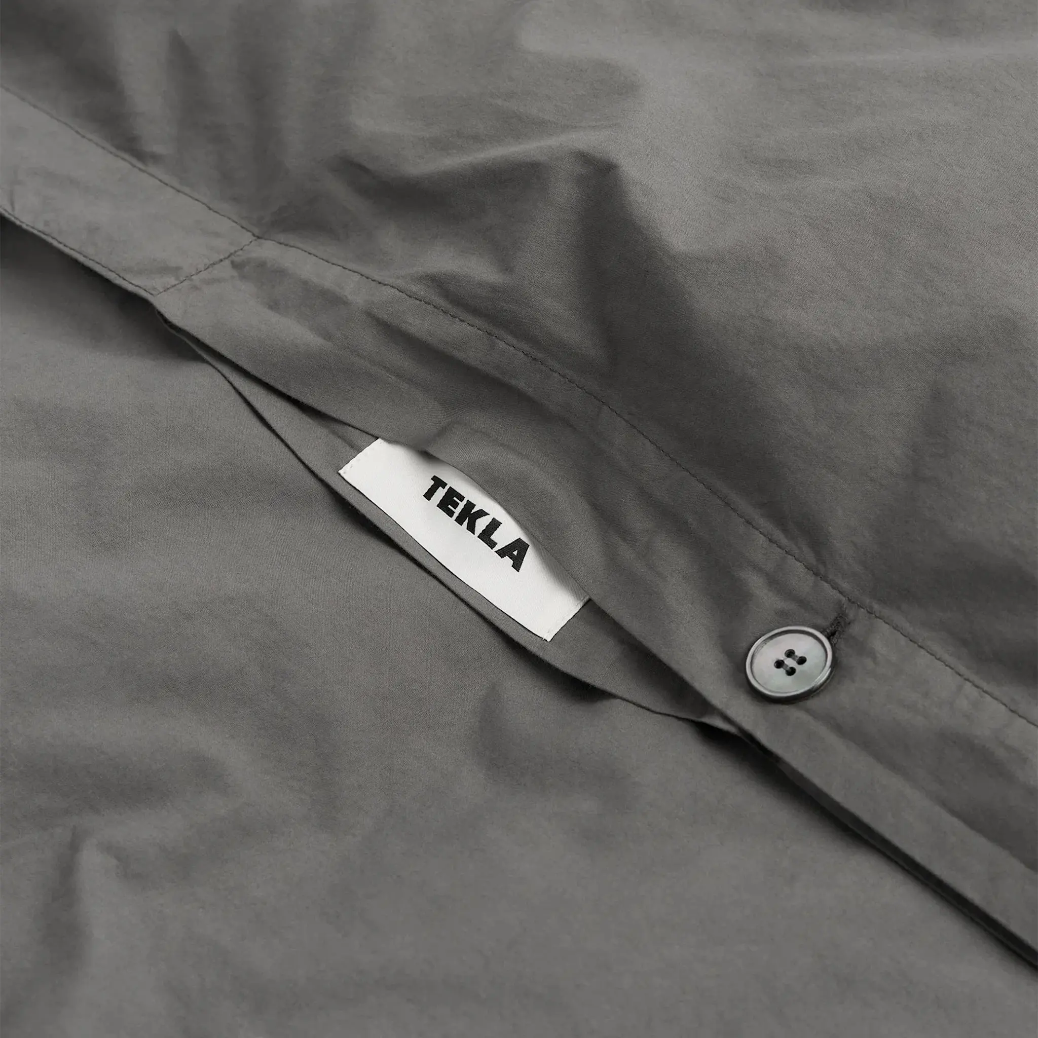Percale Solid Dark Taupe dynetrekk