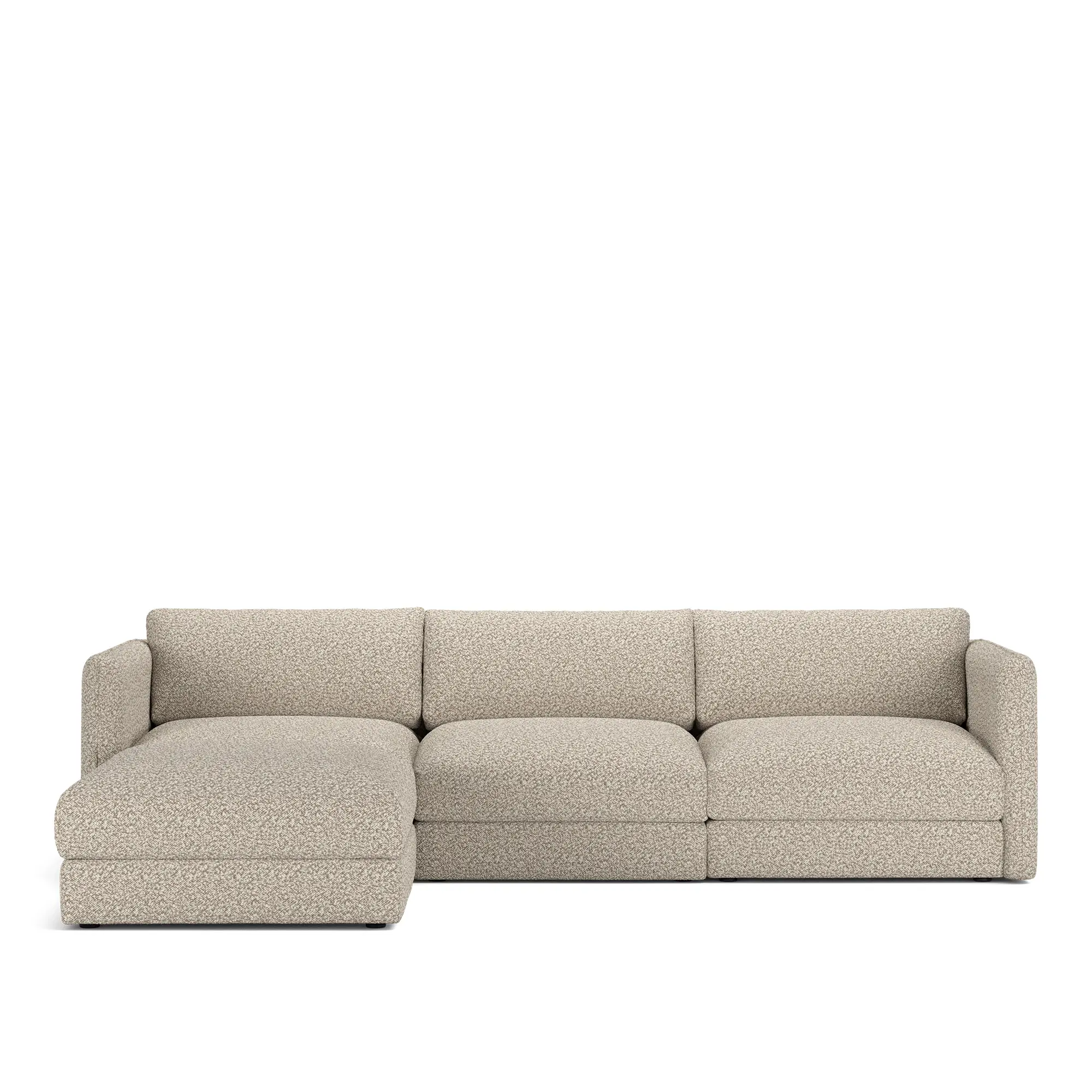 Pavarotti 03 3-seters sofa med fotskammel