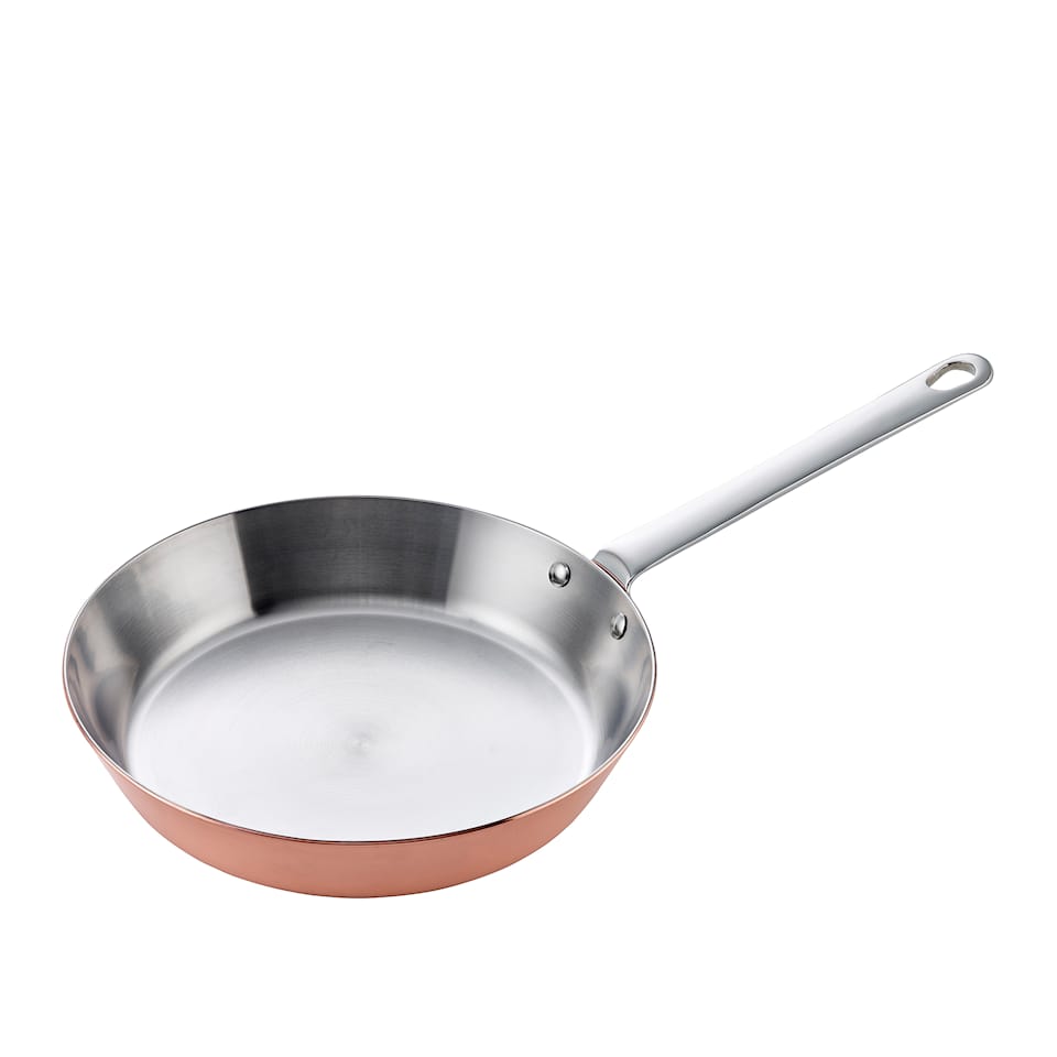 Maitre D' Frying Pan Copper For Induction - 28 cm