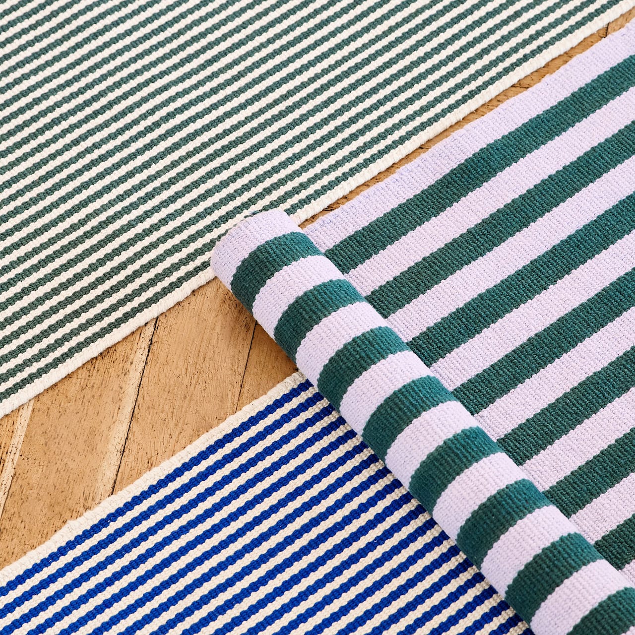 Stripes And Stripes Door Mat