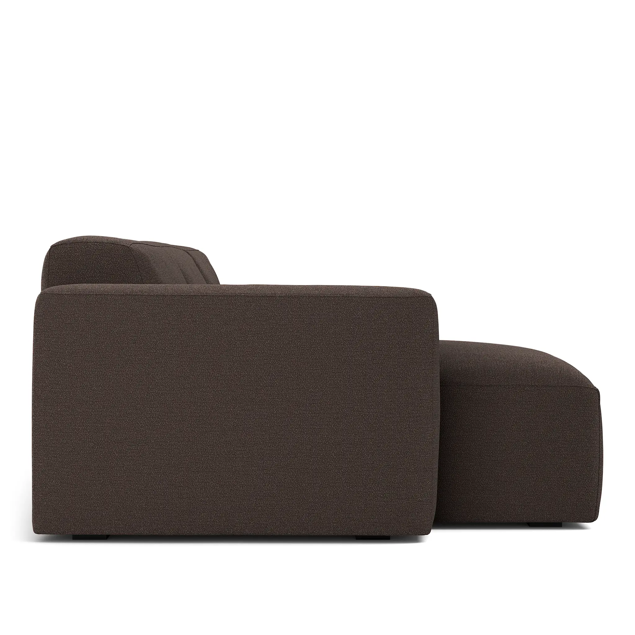 Brick 3-seters sofa sjeselong åpen ende høyre