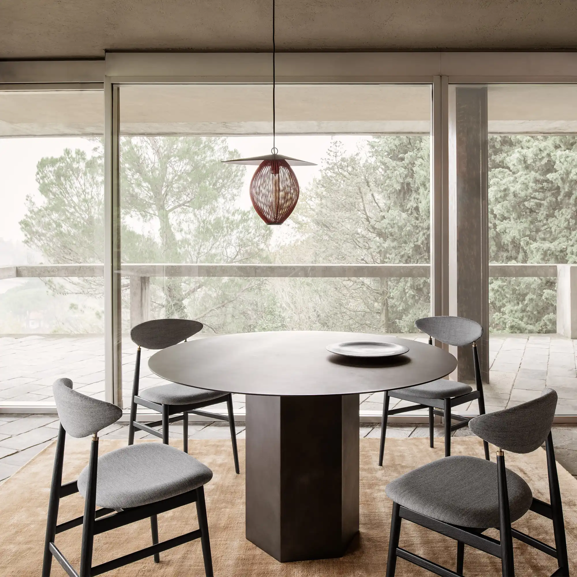 Epic Dining Table Steel Ø130