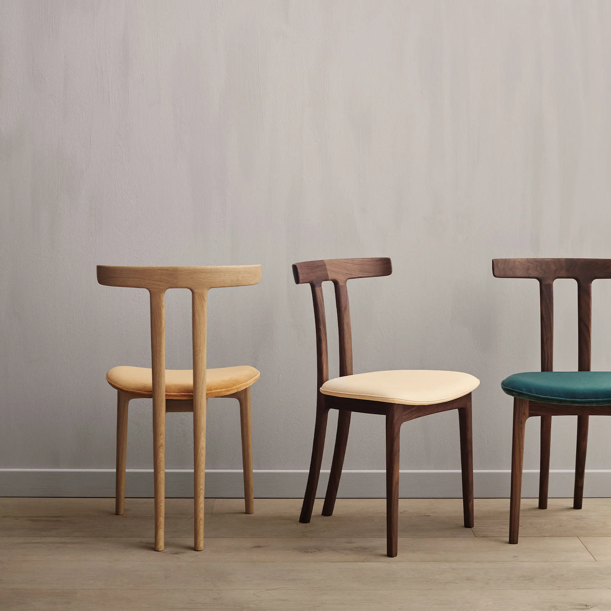 OW58 T-Chair spisestuestol eik