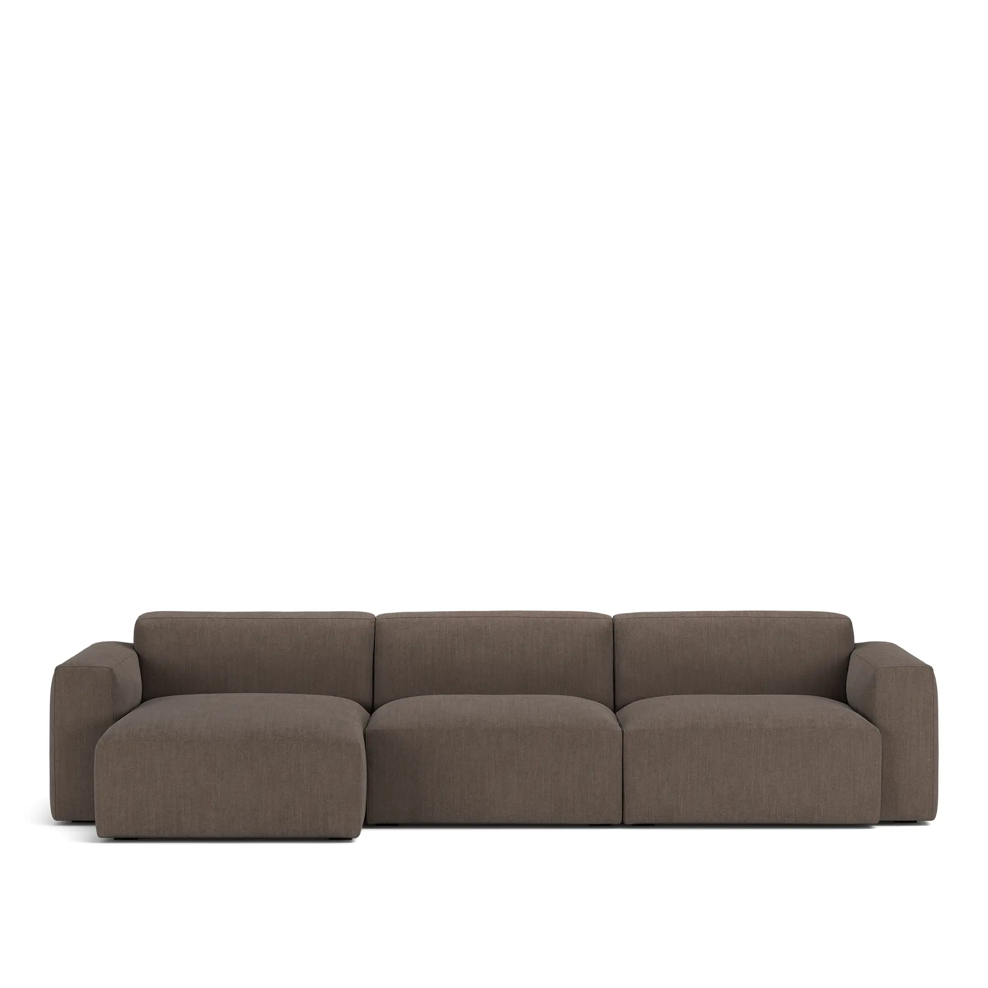Brick 3-seters sofa sjeselong venstre