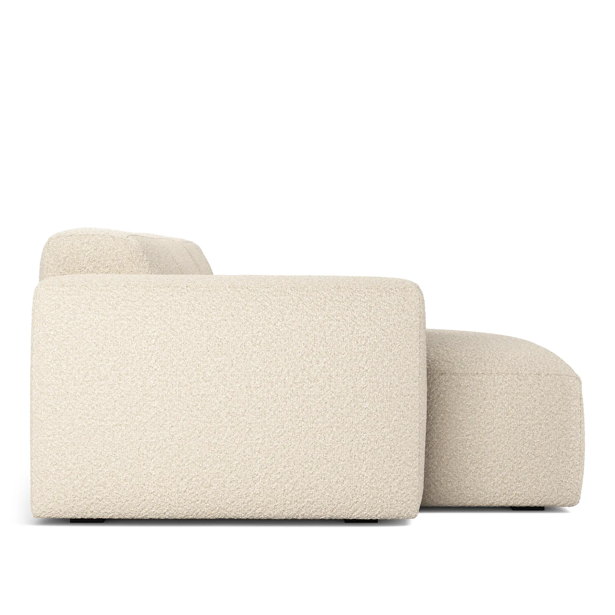 Brick 3-seters sofa sjeselong åpen ende høyre